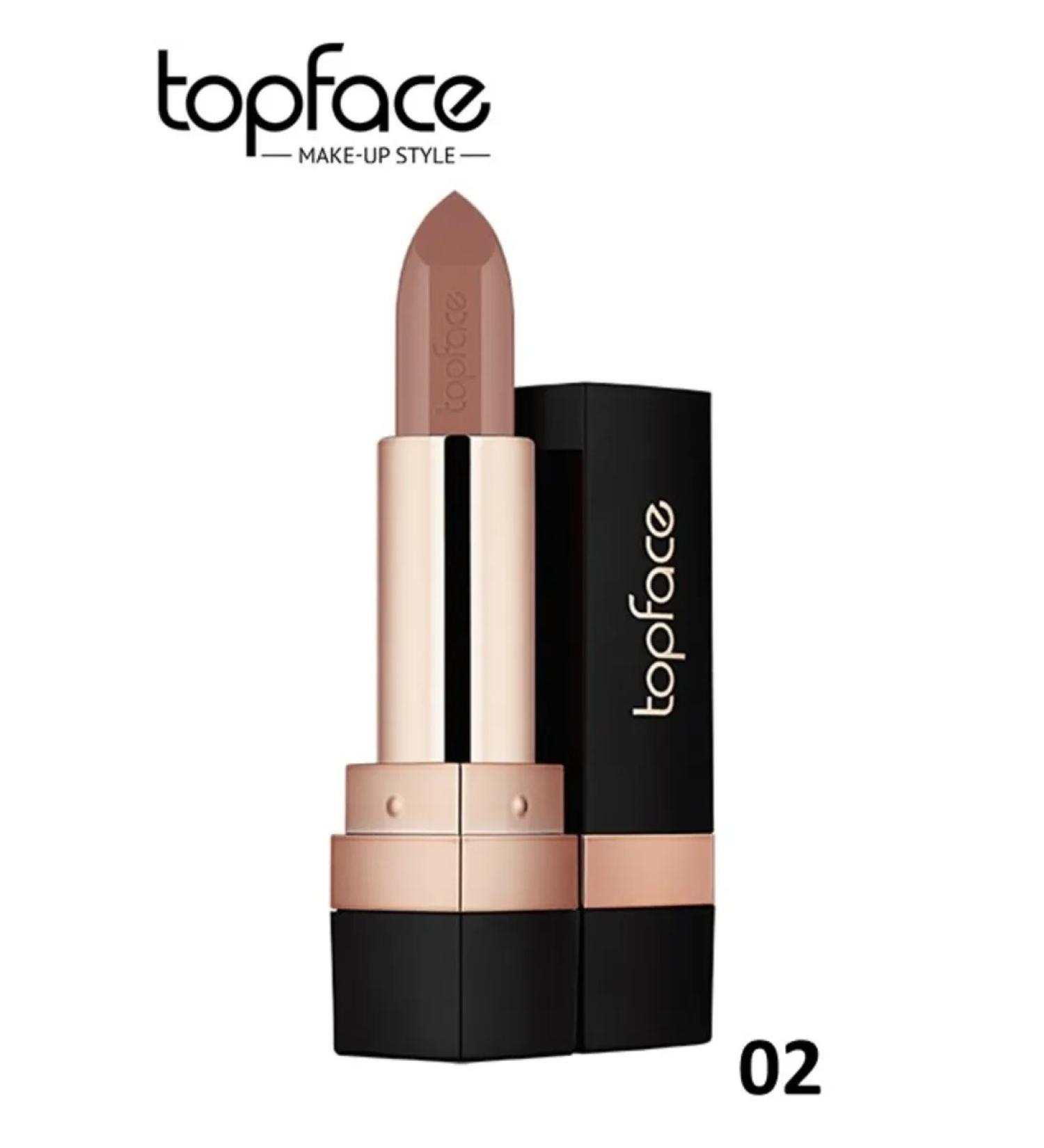 TopFace Lipstick matte velvet 002