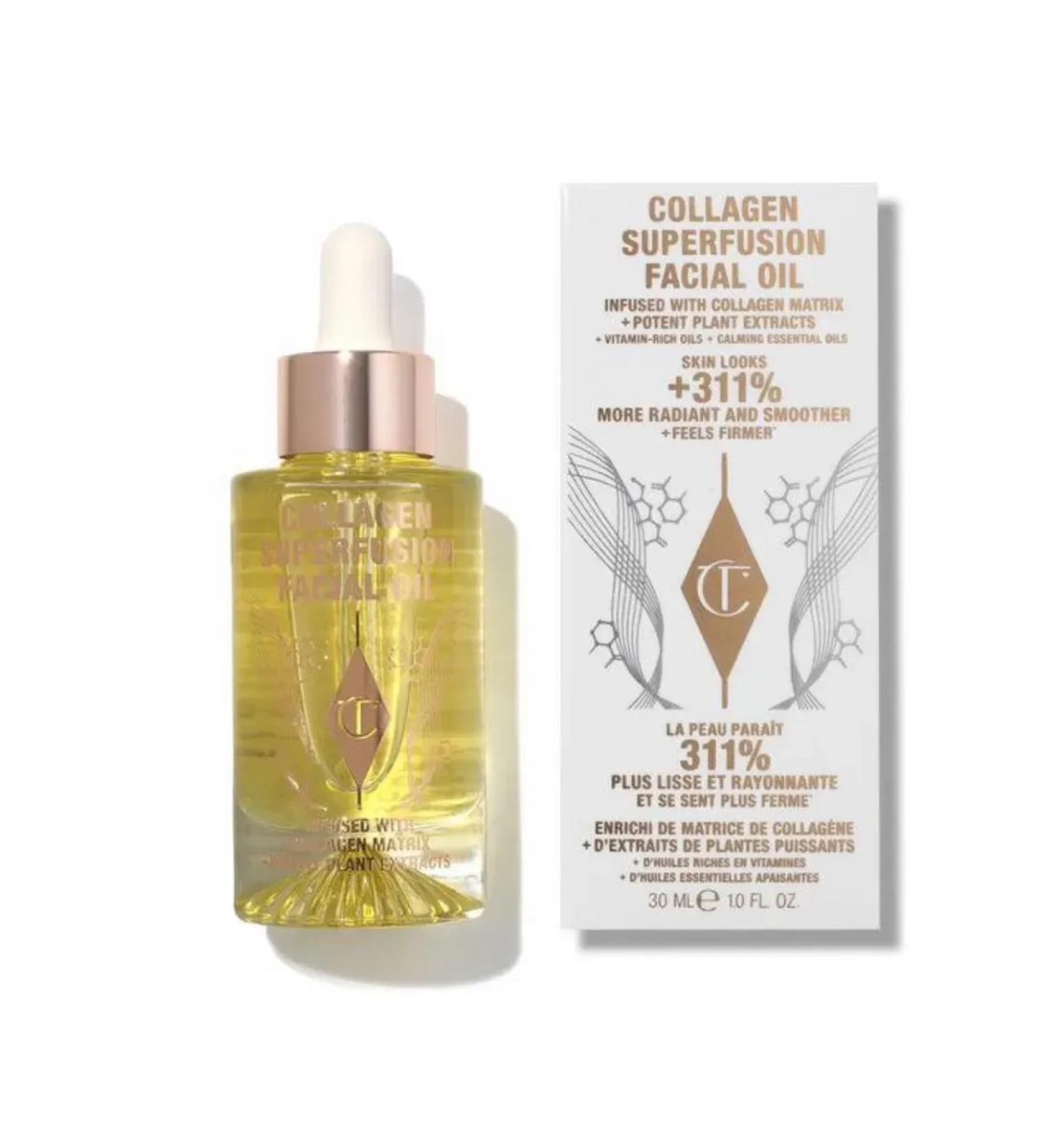 CHARLOTTE TILBURY Face serum oil with collagen +311% - Buy Online on GoSupps.com