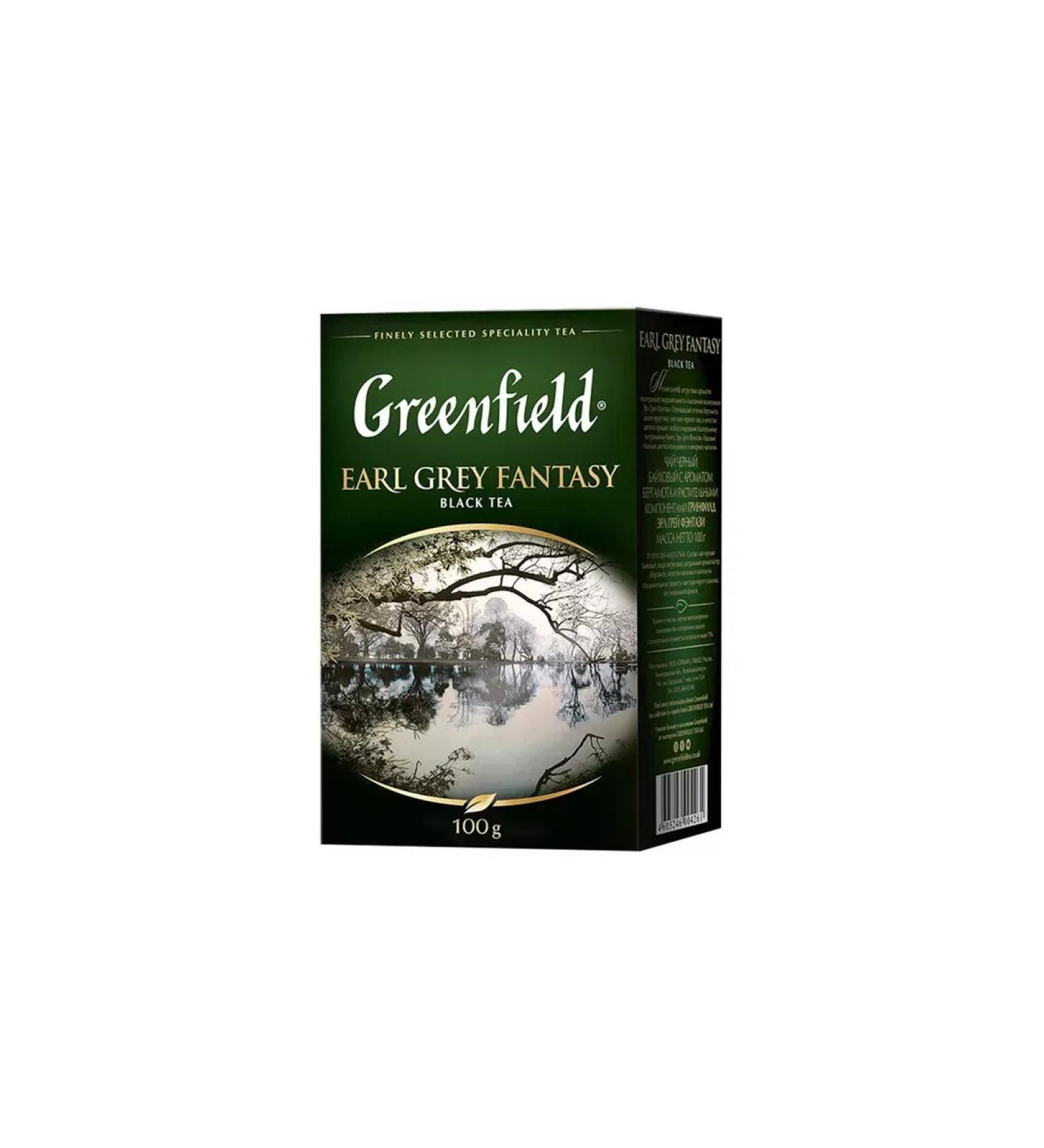 Tea Black Greenfield Erl Gray 100g - Buy Online on GoSupps.com