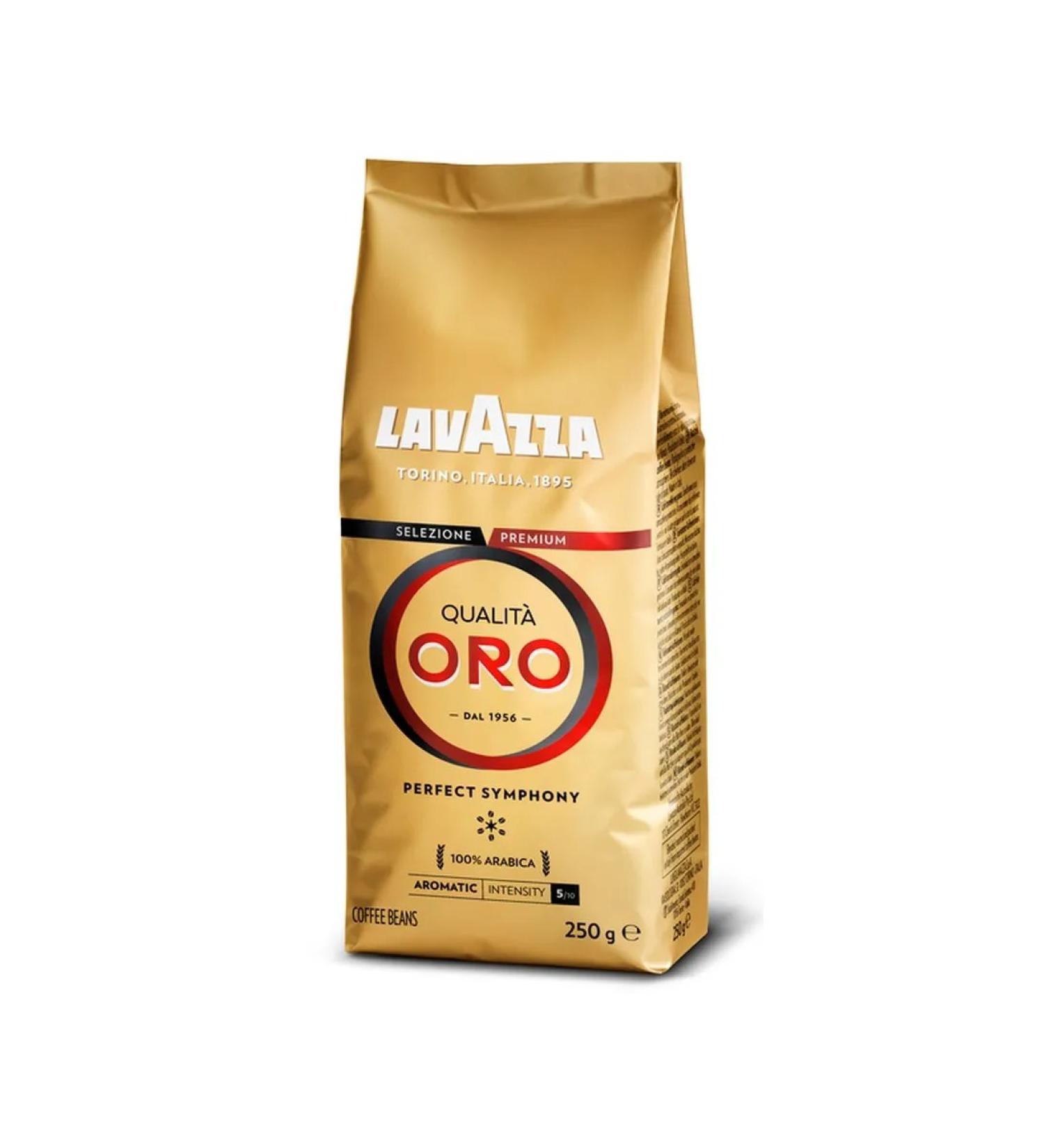 Lavazza Qualita Oro coffee in 250g grains