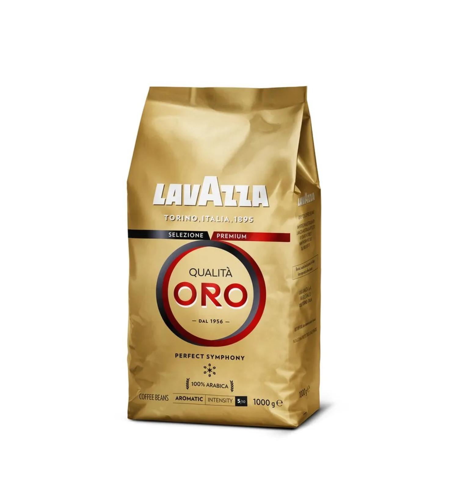 Coffee lavazza Qualita oro natural fried in grains 1 kg