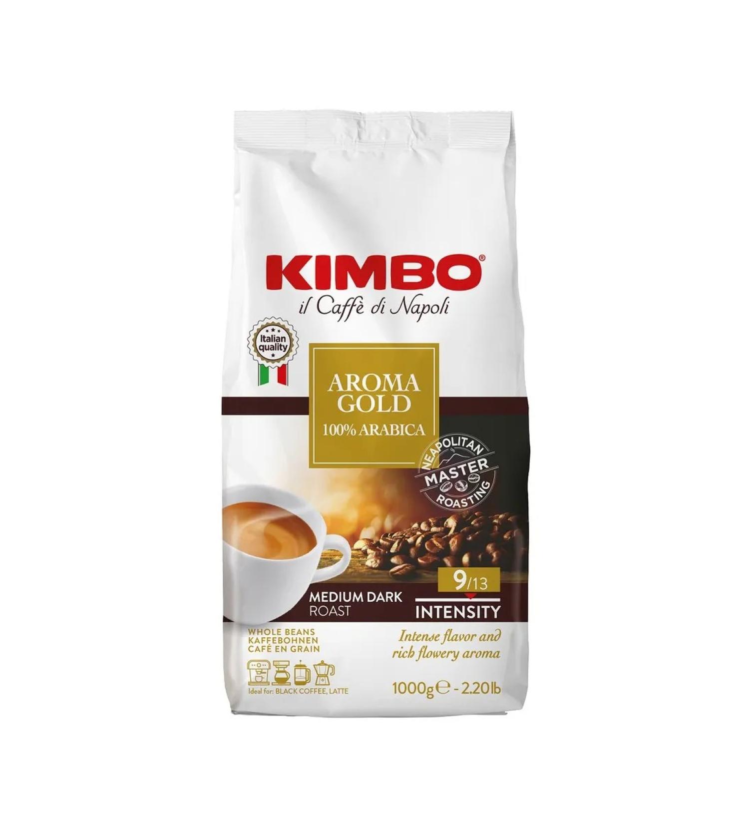 Coffee Kimbo Aroma Gold Arabica in grains 1 kg