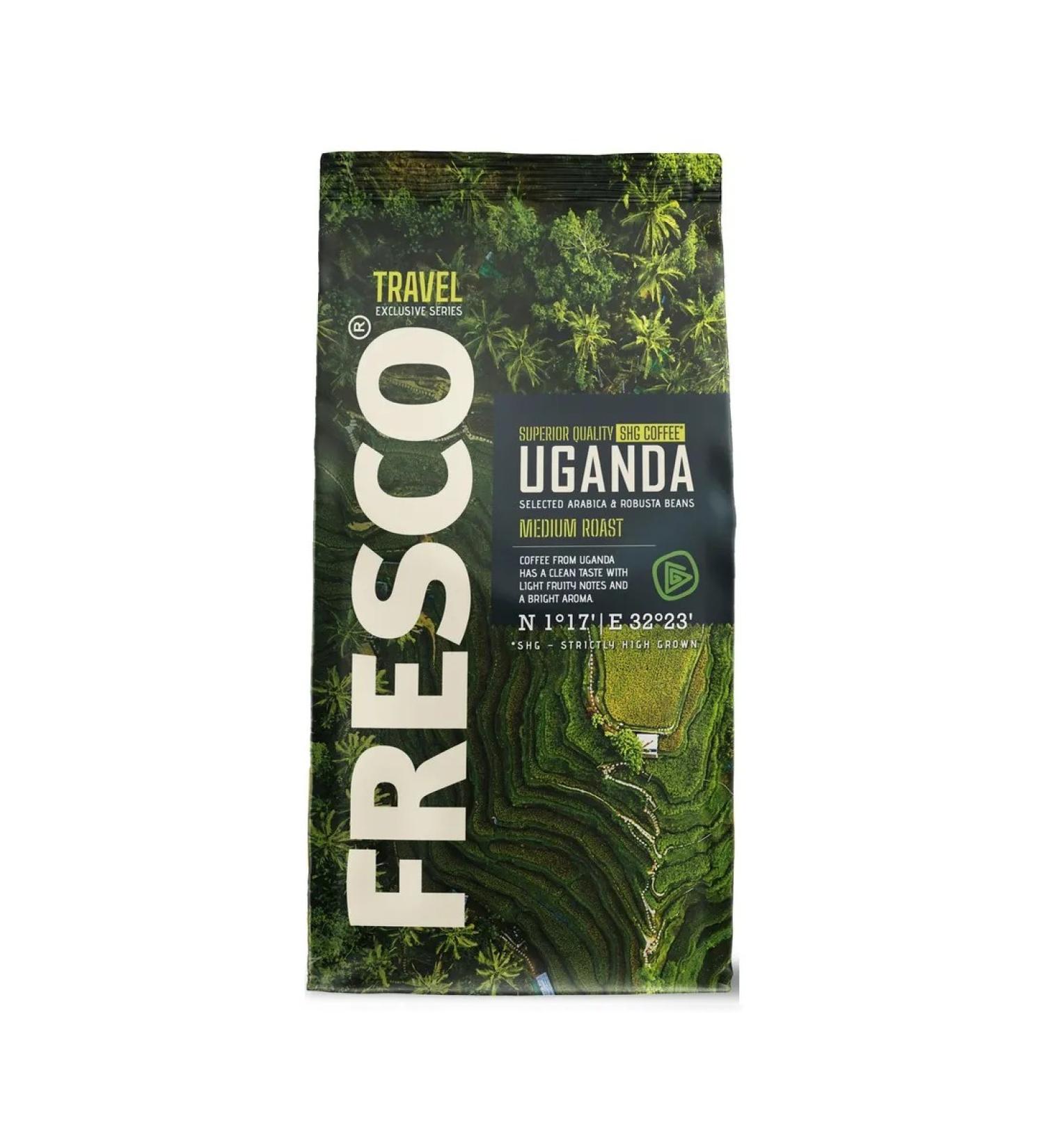 Fresco uganda coffee in grains 900g