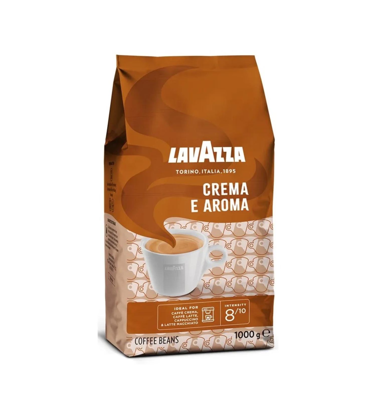 Lavazza Crema e aroma coffee natural fried in grains
