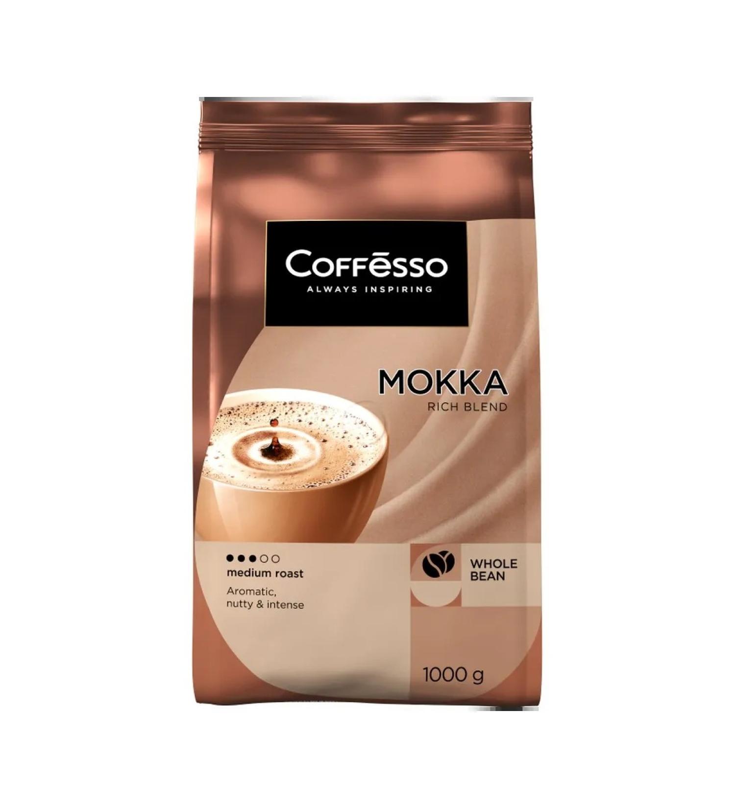 Coffesso Mokka coffee in grains 1 kg