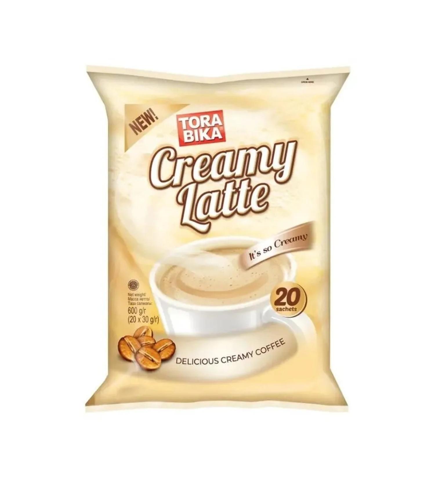 Torabika Creamy Latte coffee is soluble (30g x 20pcs) 600g