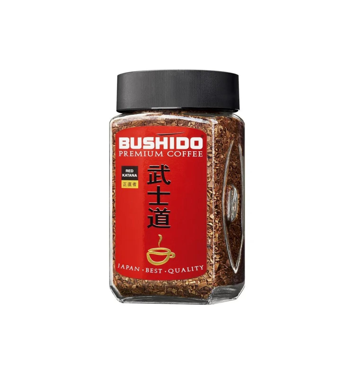 Bushido red katana coffee soluble sublimated 100g
