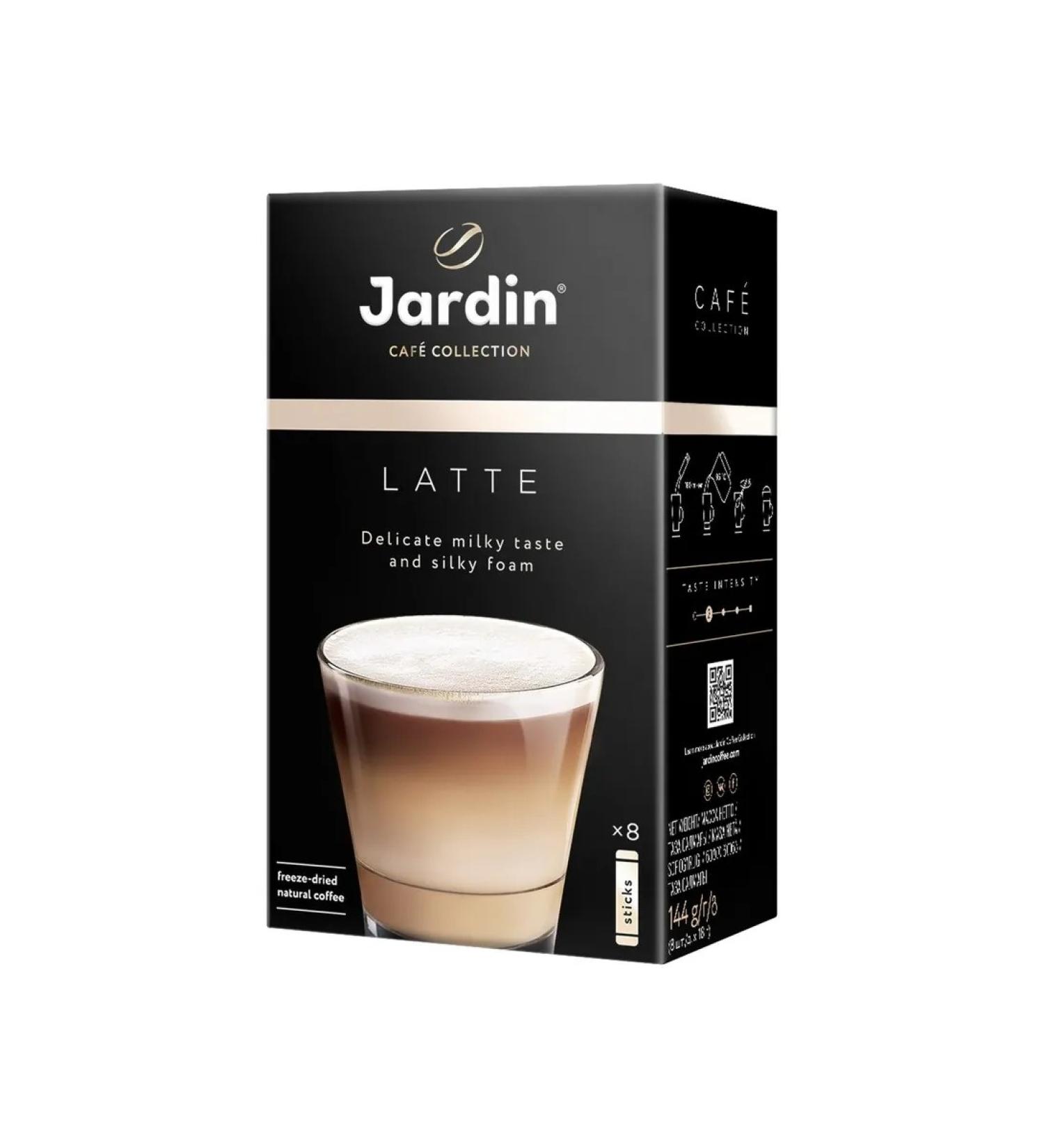Jardin Latte 3v1 coffee (18g x 8pcs) 144g