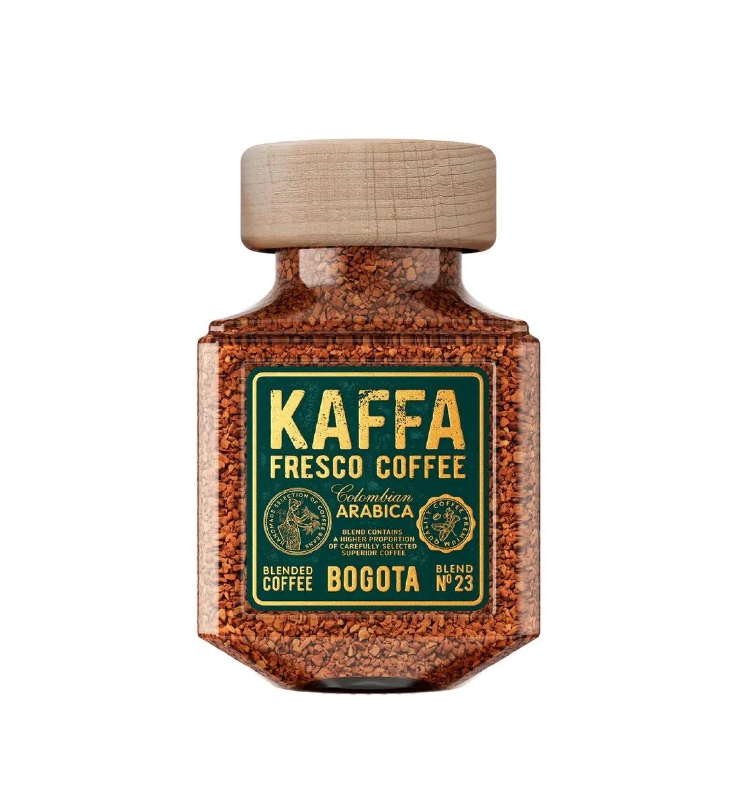 Kaffa Fresco Bogota coffee soluble sublimated 100g