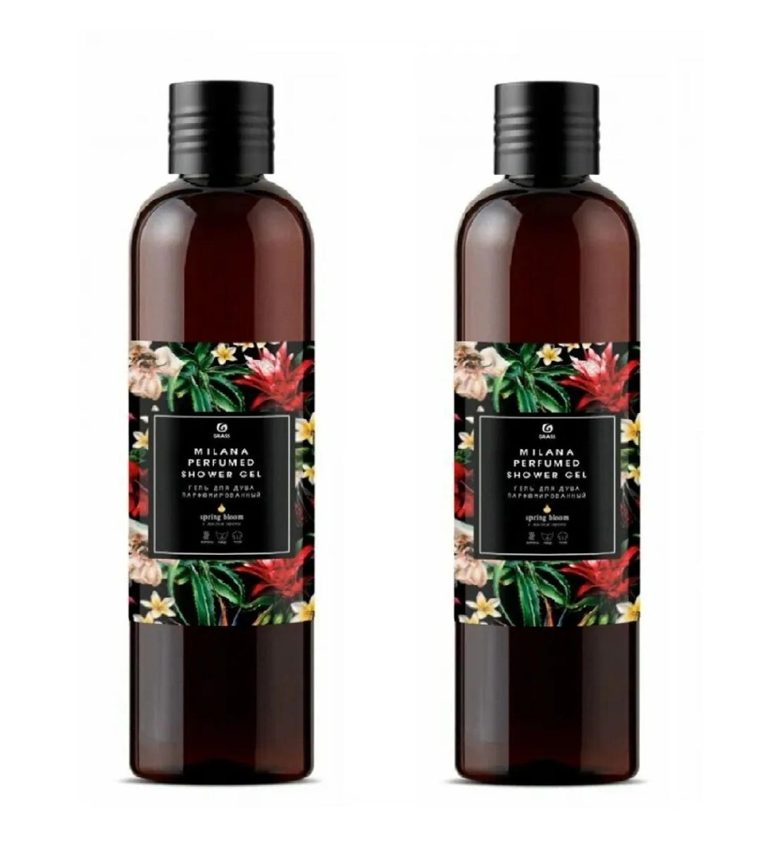GRASS Shower gel Milana Spring Bloom 2 pcs 350 ml