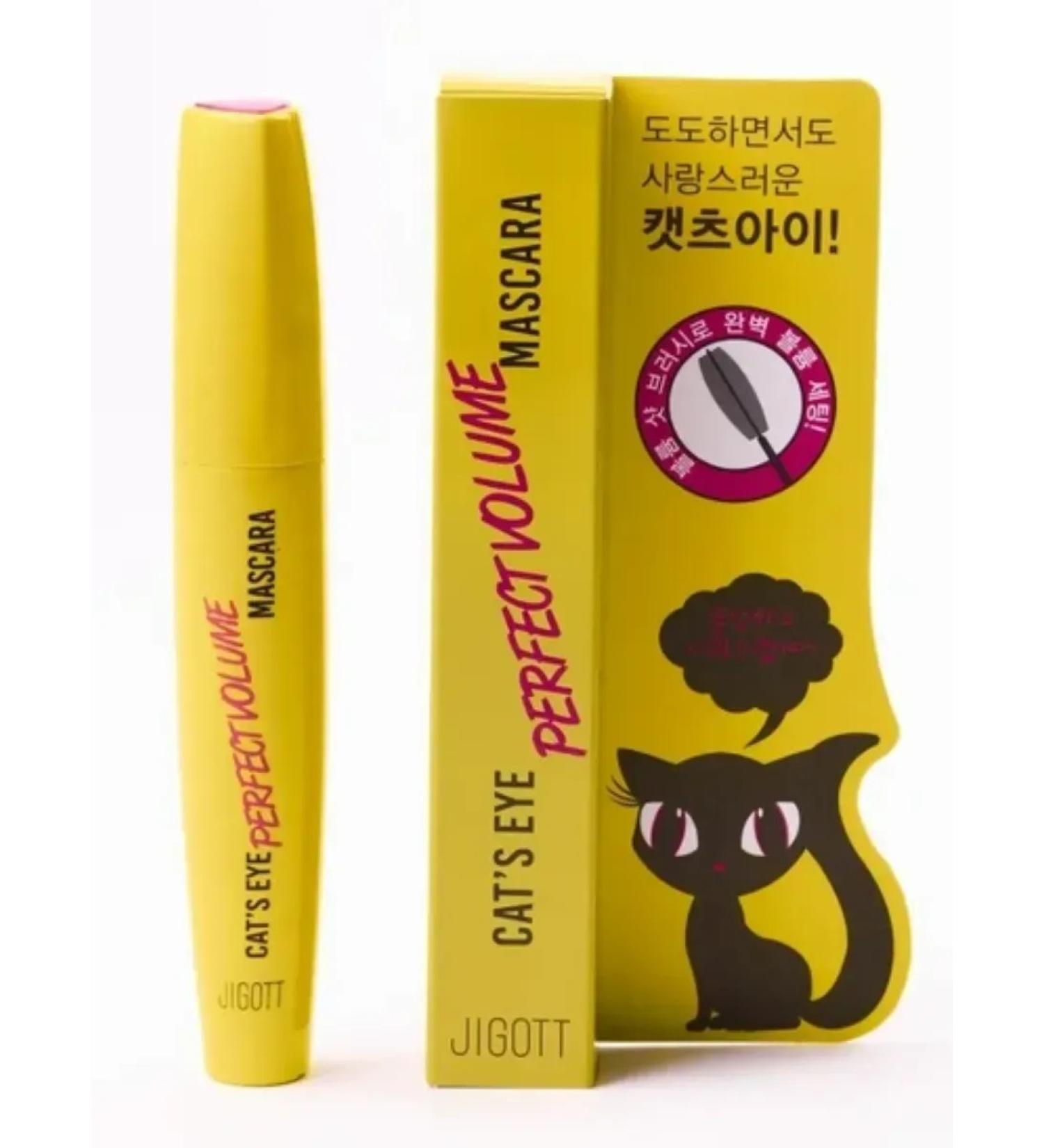 Jigott Cats Eye Mascara for giving volume black