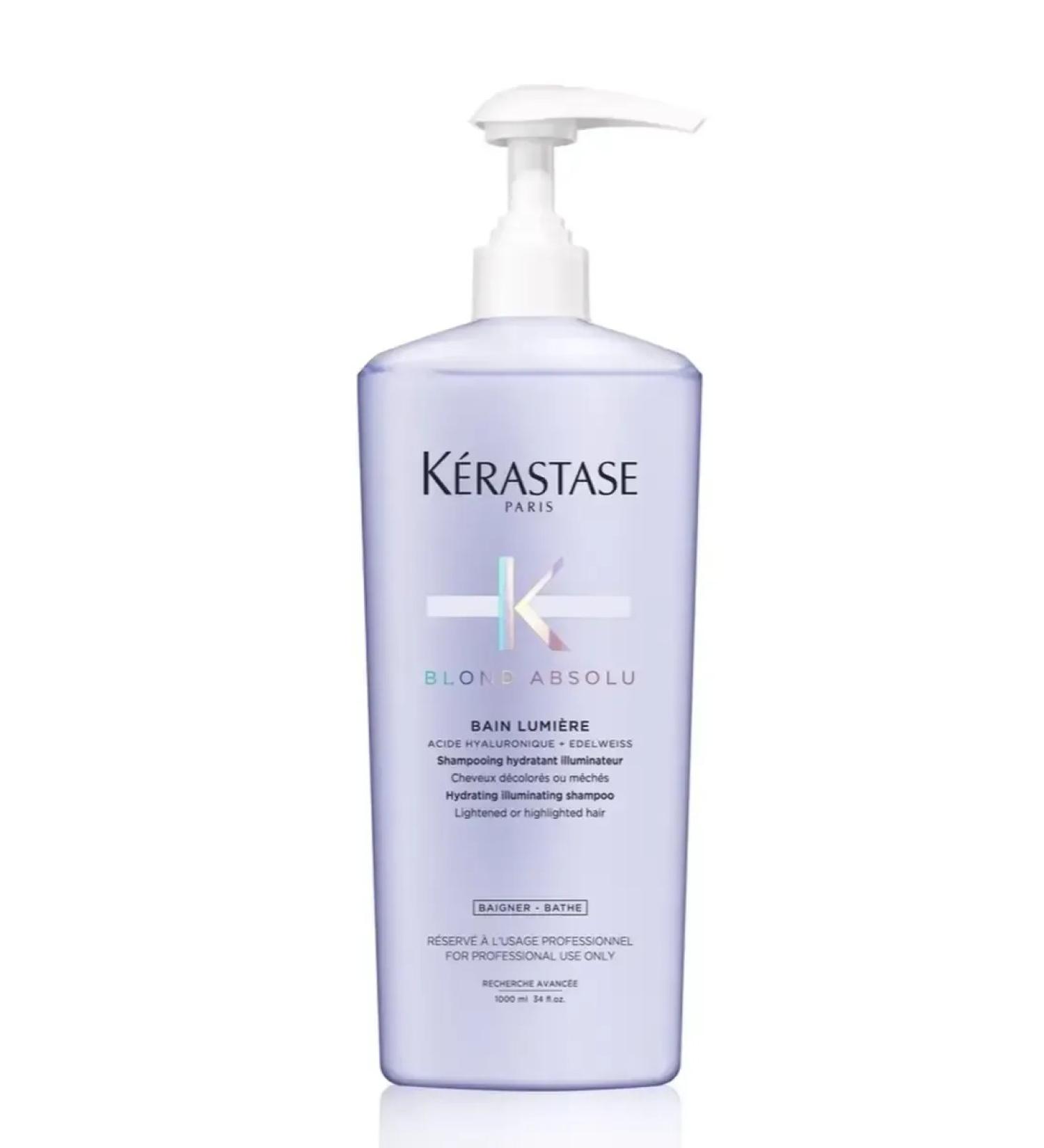 Kerastase Krasastas Blond Absolu Lumiere shampoo-vannna 1000ml - Buy Online on GoSupps.com