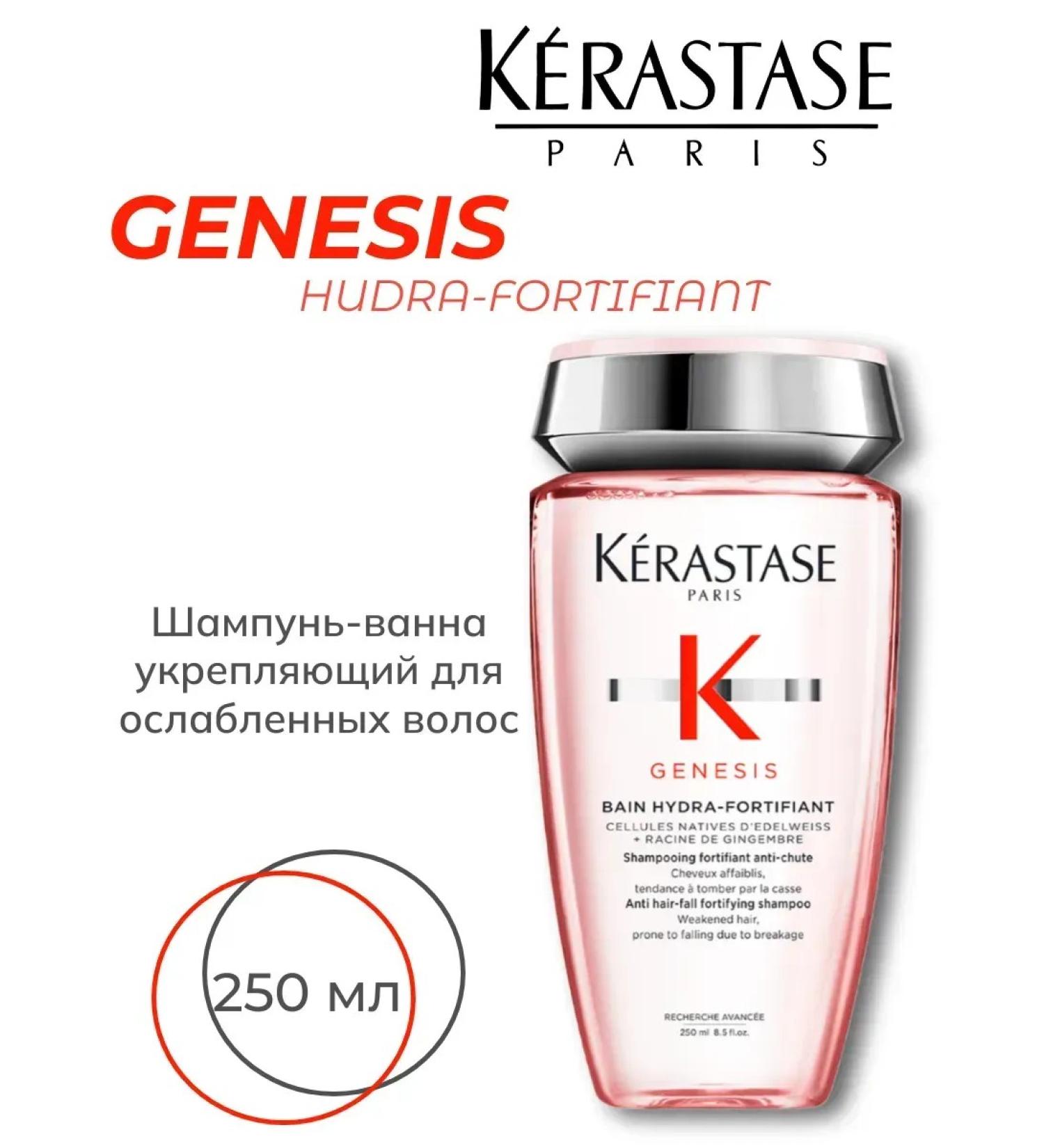 Kerastase Krasastas Genesis Hydra-Fortifant Shampoo 250 ml - Buy Online on GoSupps.com