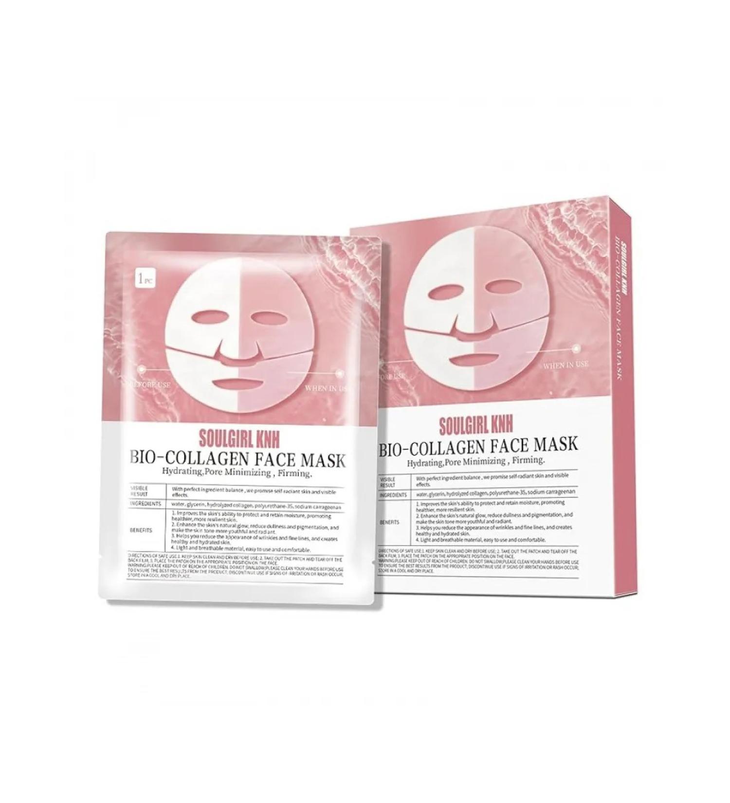Collagen mask for deep hydration (5 pcs) - Buy Online on GoSupps.com