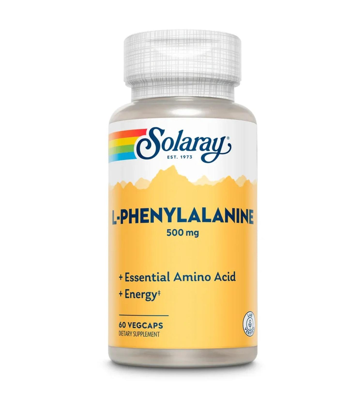 Solaray L-PHENYLANINE 500MG 60 RFGCEK