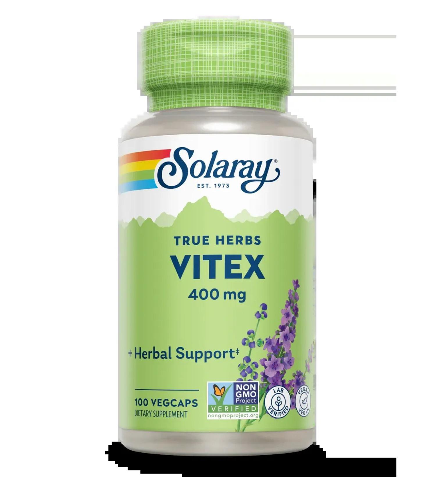 Solaray Vitex 400MG 100 capsules