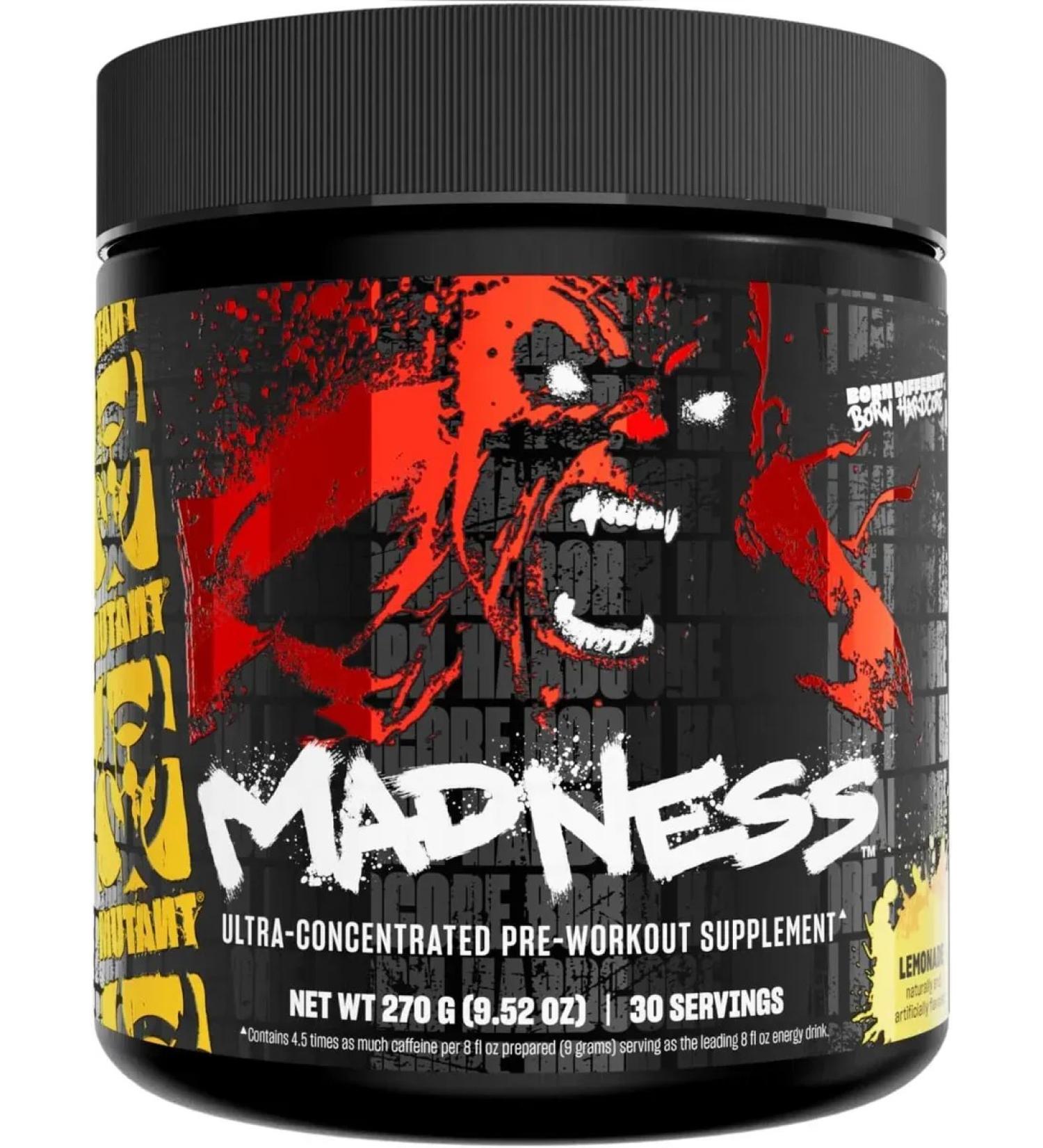 Mutant Pre -training set Madness (270 g) lemonade