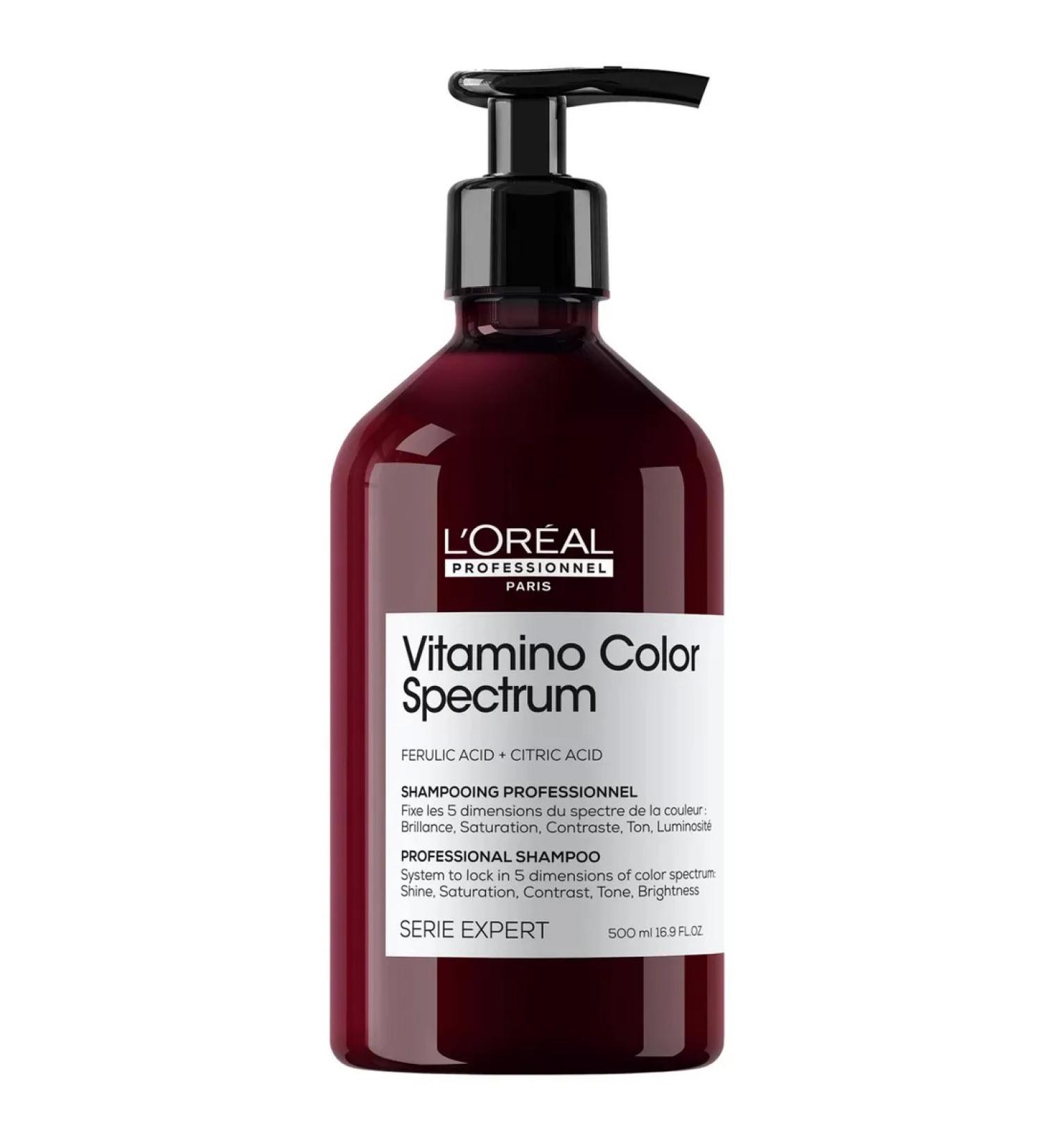 L'Oreal Professionnel Shampoo Vitamino Color Spectrum 500 ml - Buy Online on GoSupps.com