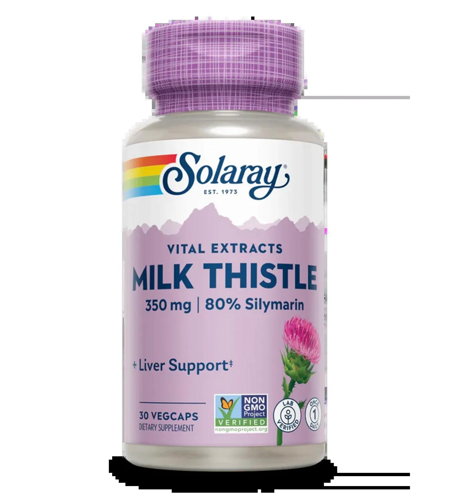 Solaray Milk Thistle 350MG 30 Karsul