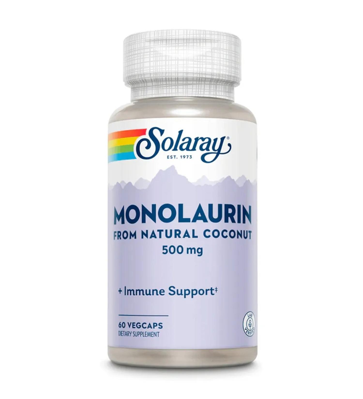 Solaray Monolaurine 500MG 60 capsules