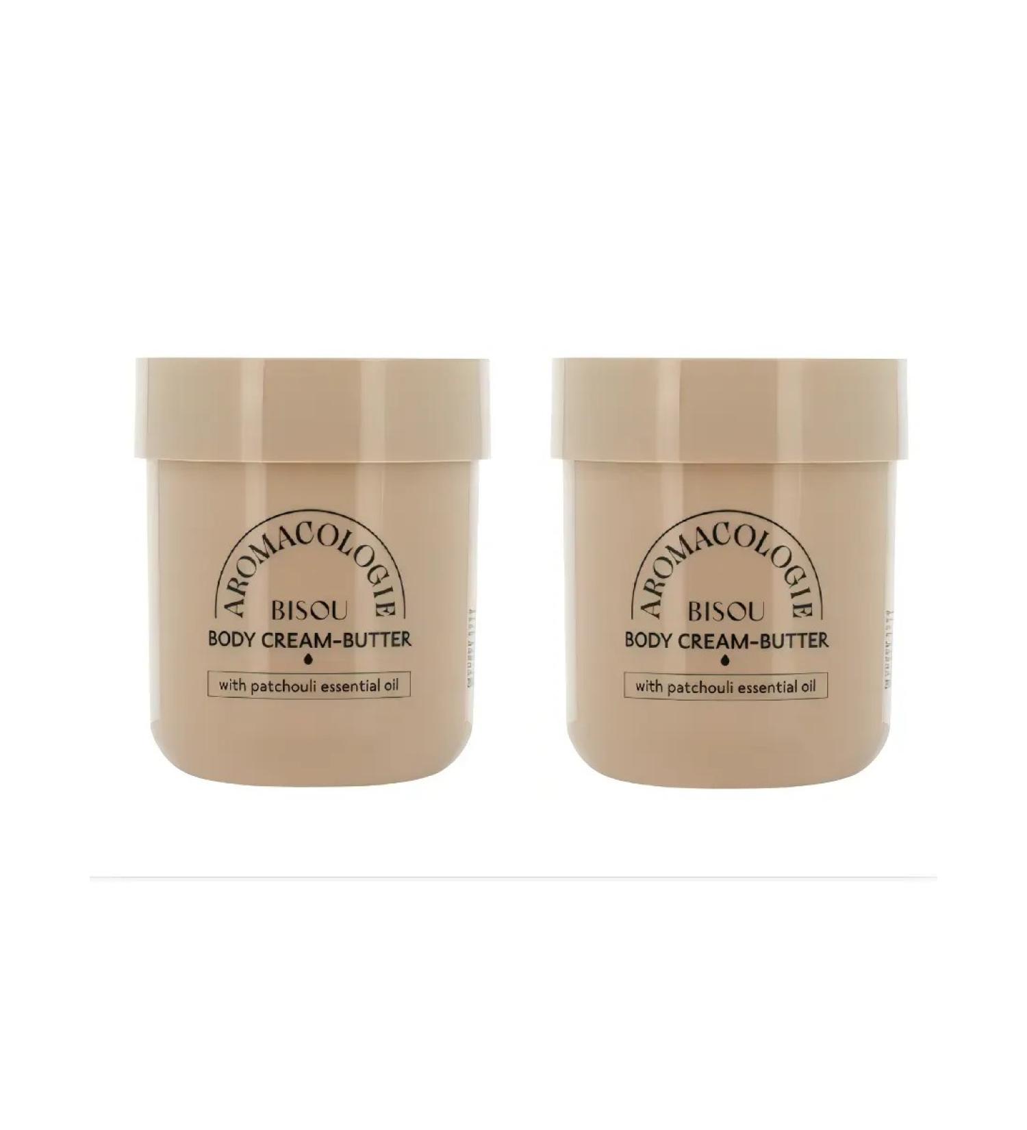 Bisou Cream Batter for Body with patchouli oil 2 pcs 200 ml