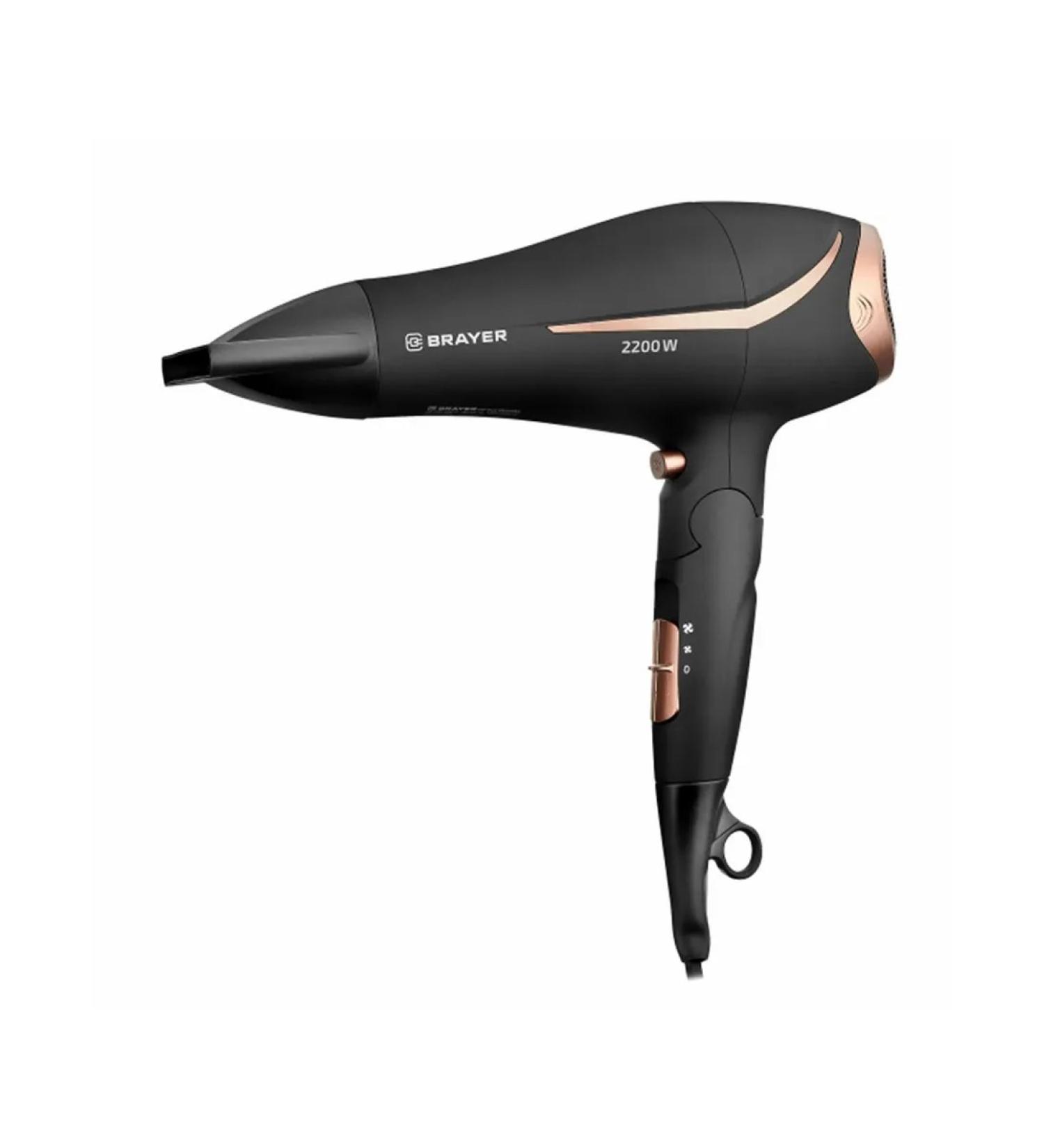 BRAYER Hairdryer Br3000BN 2200 W 2 speeds 3 temperature conditions warehouse - Buy Online on GoSupps.com