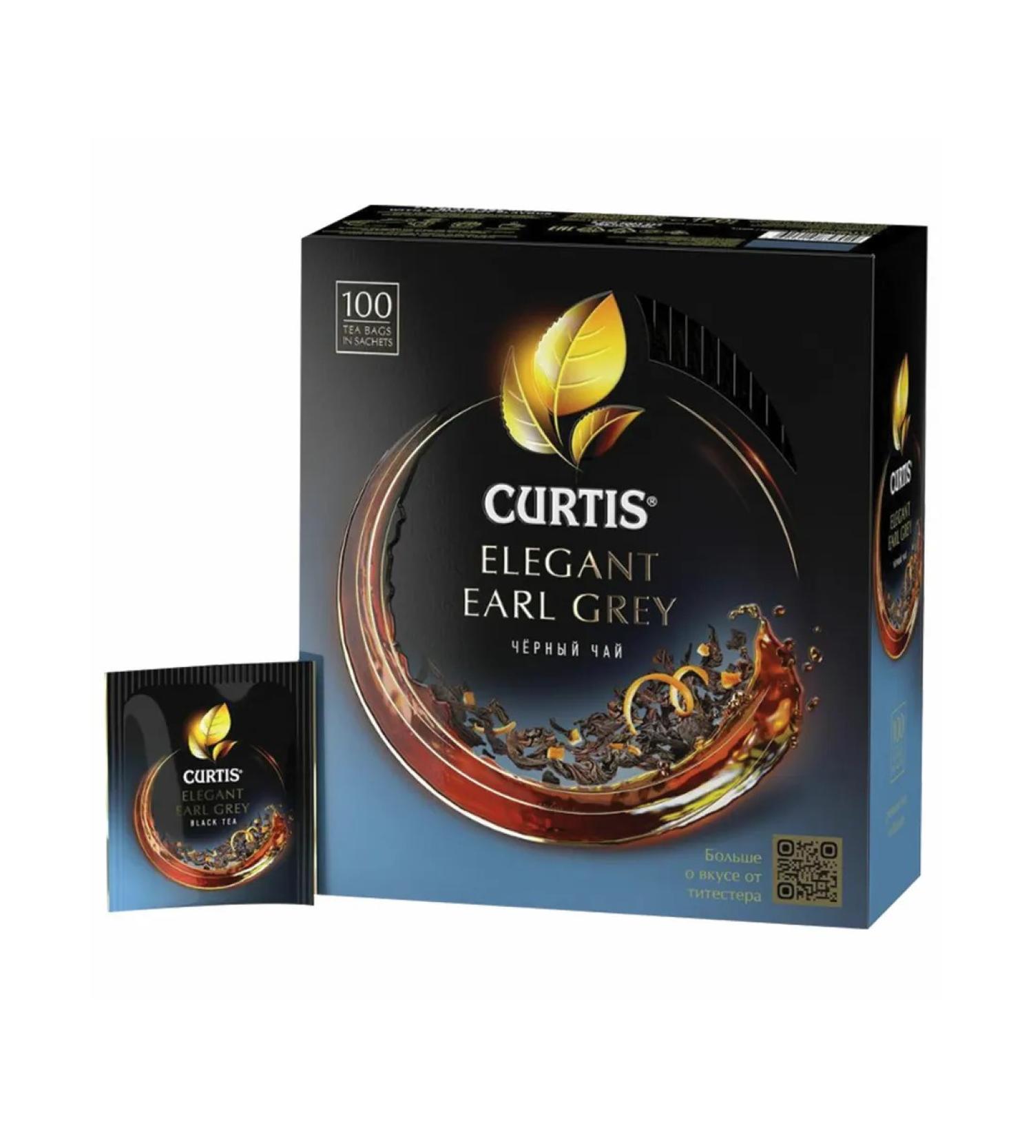 Curtis Elegant Earl Grey tea with bergamot and zest of citrusova - Buy Online on GoSupps.com