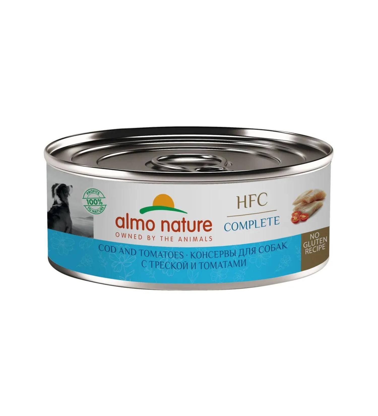 Almo Nature canned food Cod with cod and tomatoes 12 pcs x 100 g