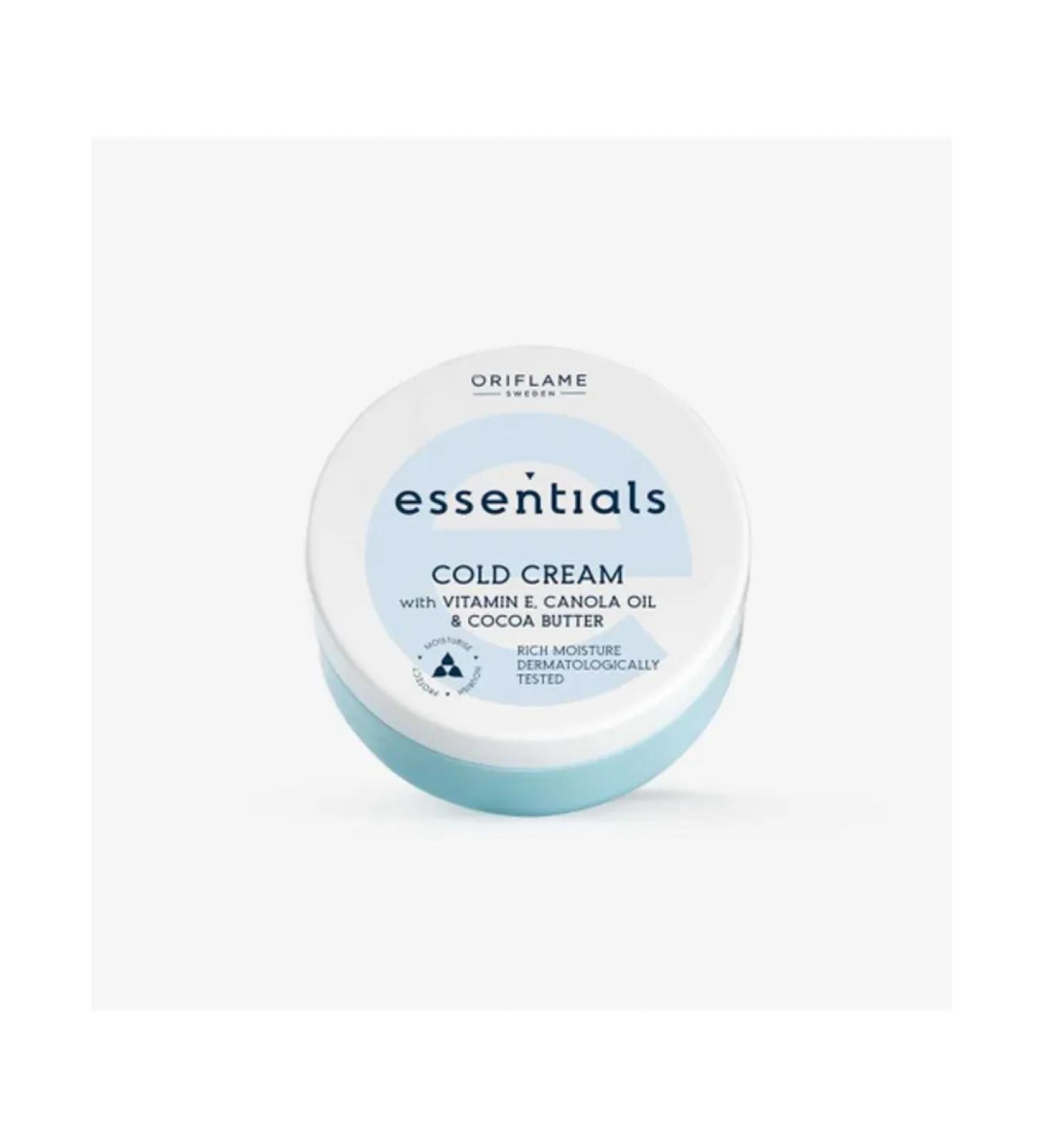 Oriflame Essentials cooling cream and body cream
