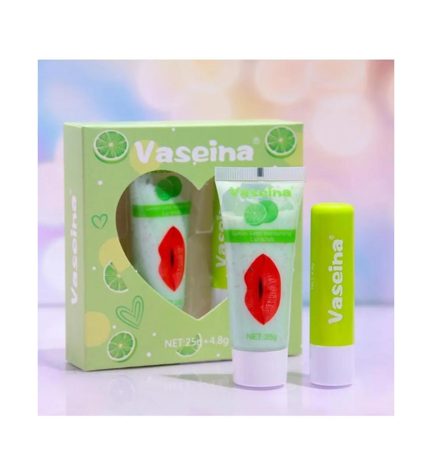 PRC Set 2 pieces set of cosmetics for the lip "lime" balm scrub - Buy Online on GoSupps.com