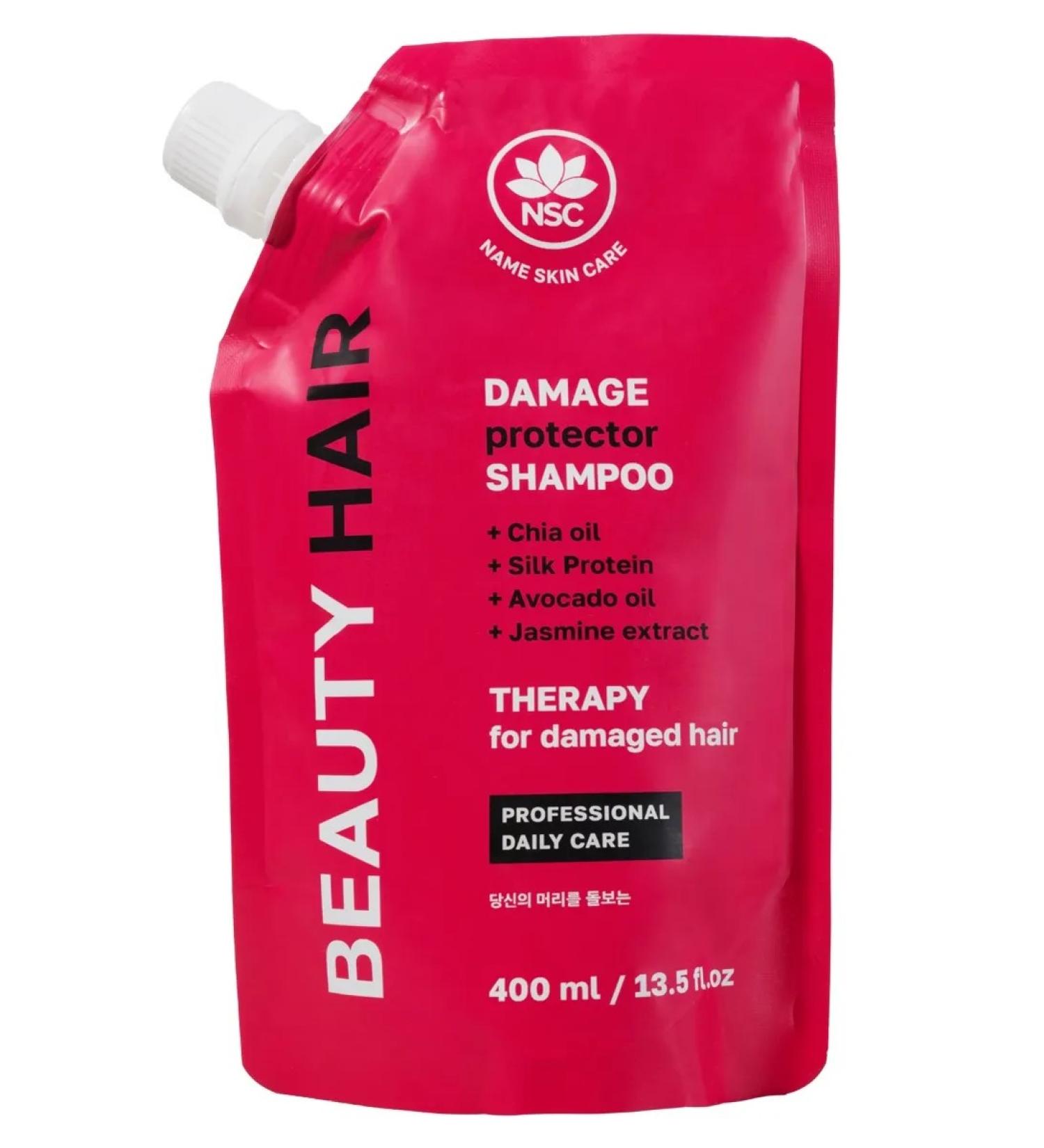 NSC Hair shampoo restoring for damaged 400ml - Buy Online on GoSupps.com