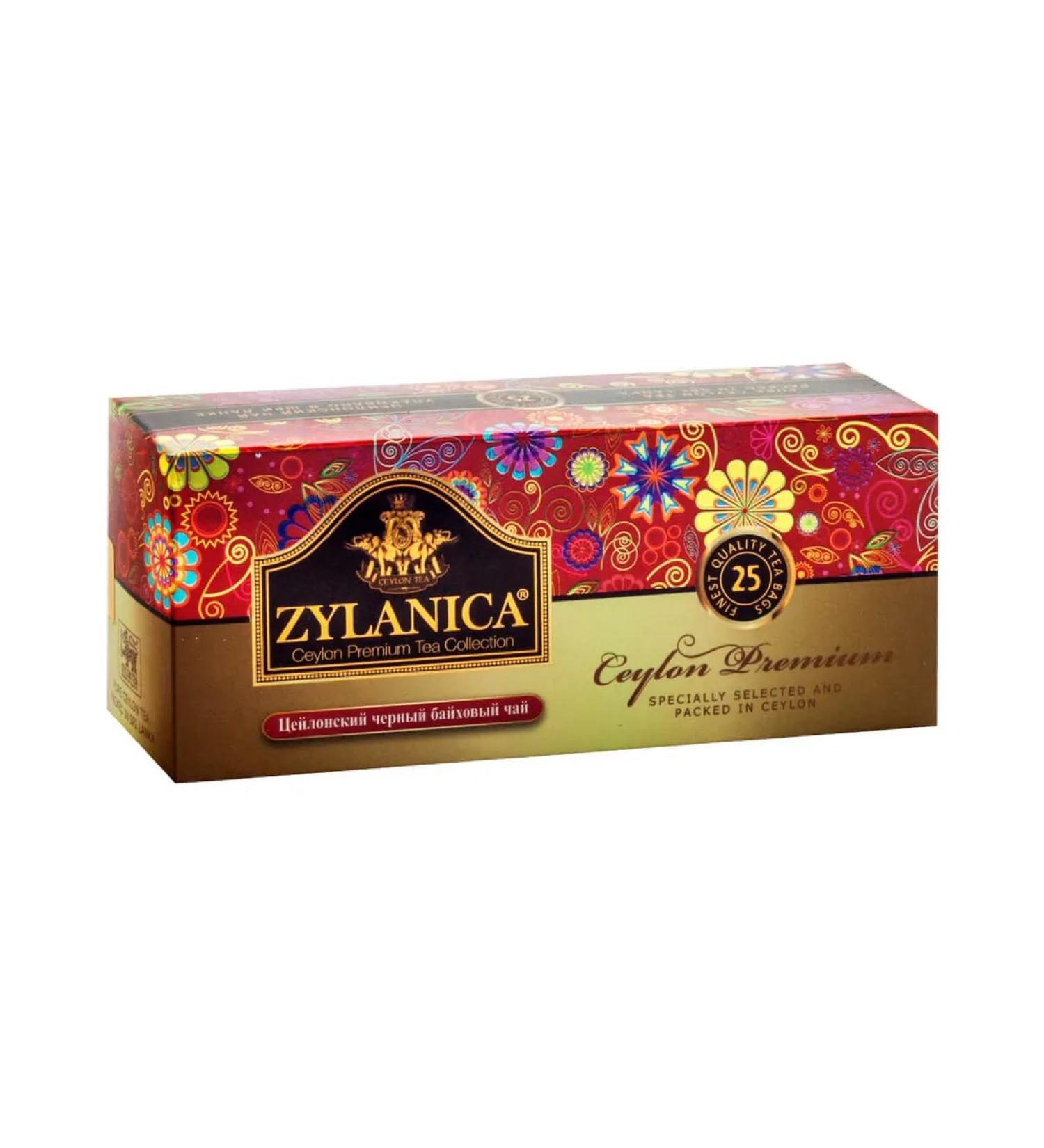 Zylanica Ceylon Premium tea black 25 p - Buy Online on GoSupps.com