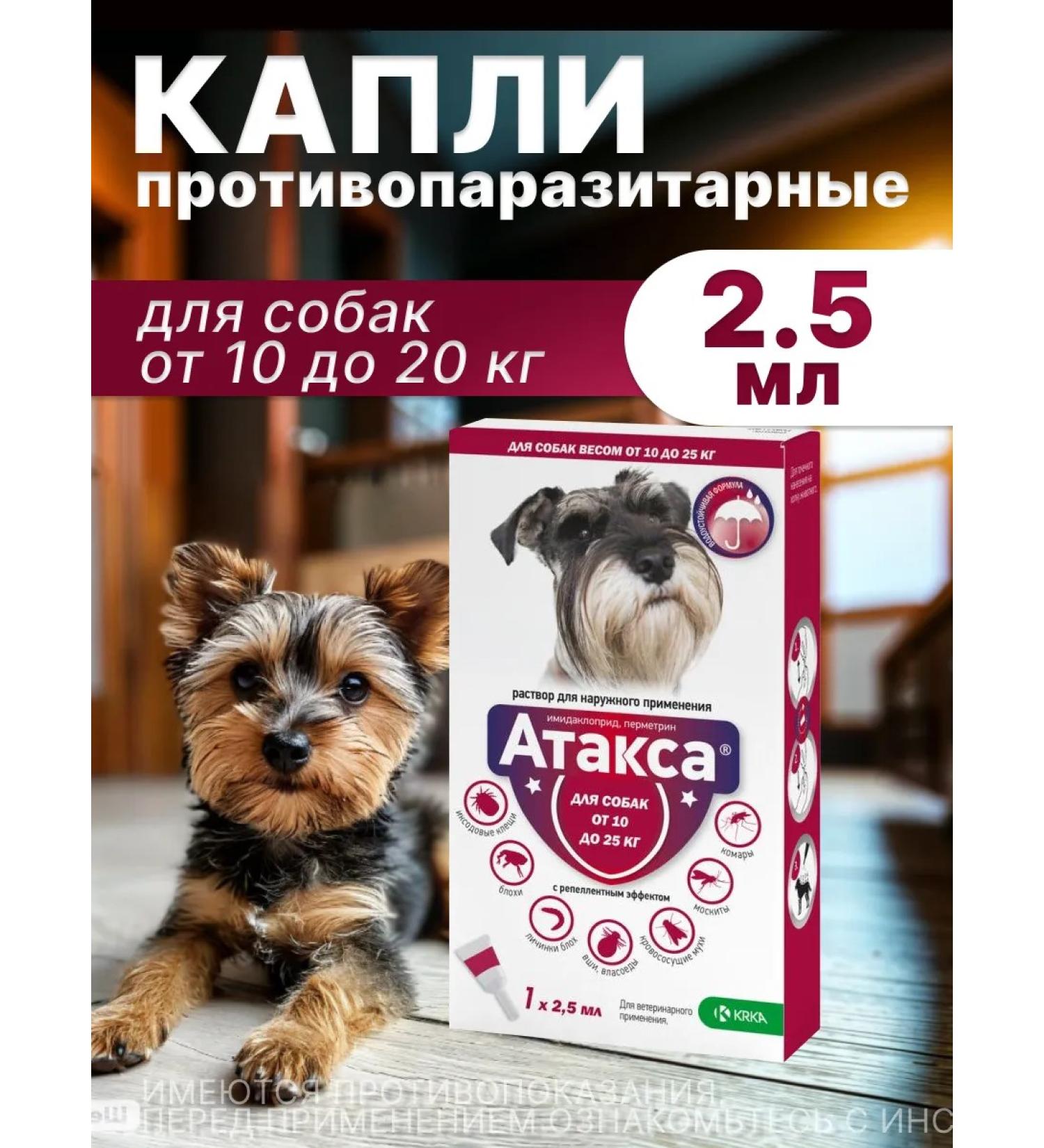 KRKA Attack drops for a coat of 10 to 25 kg - Buy Online on GoSupps.com