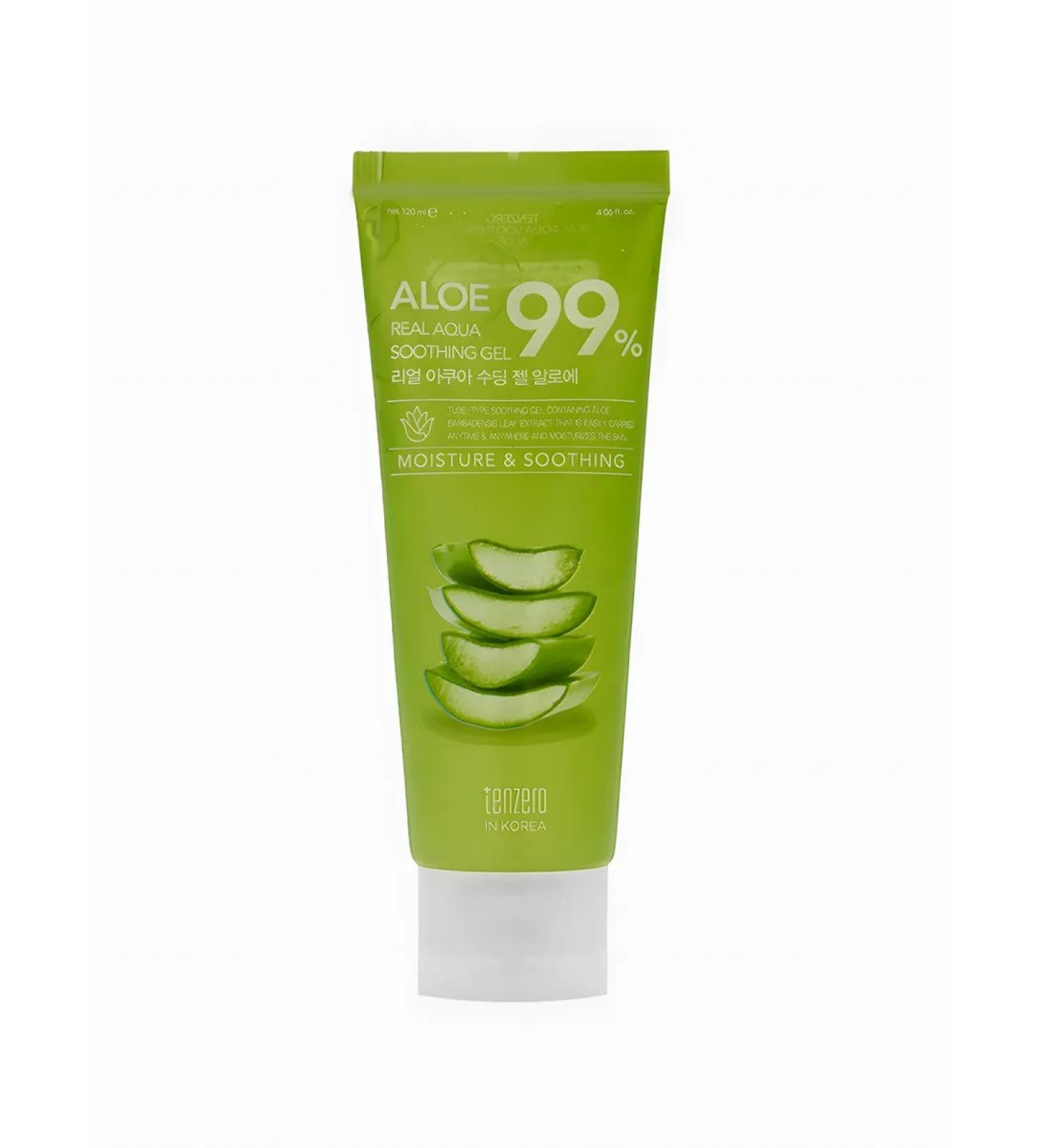 Tenzero Face and body gel with aloe extract 120 ml