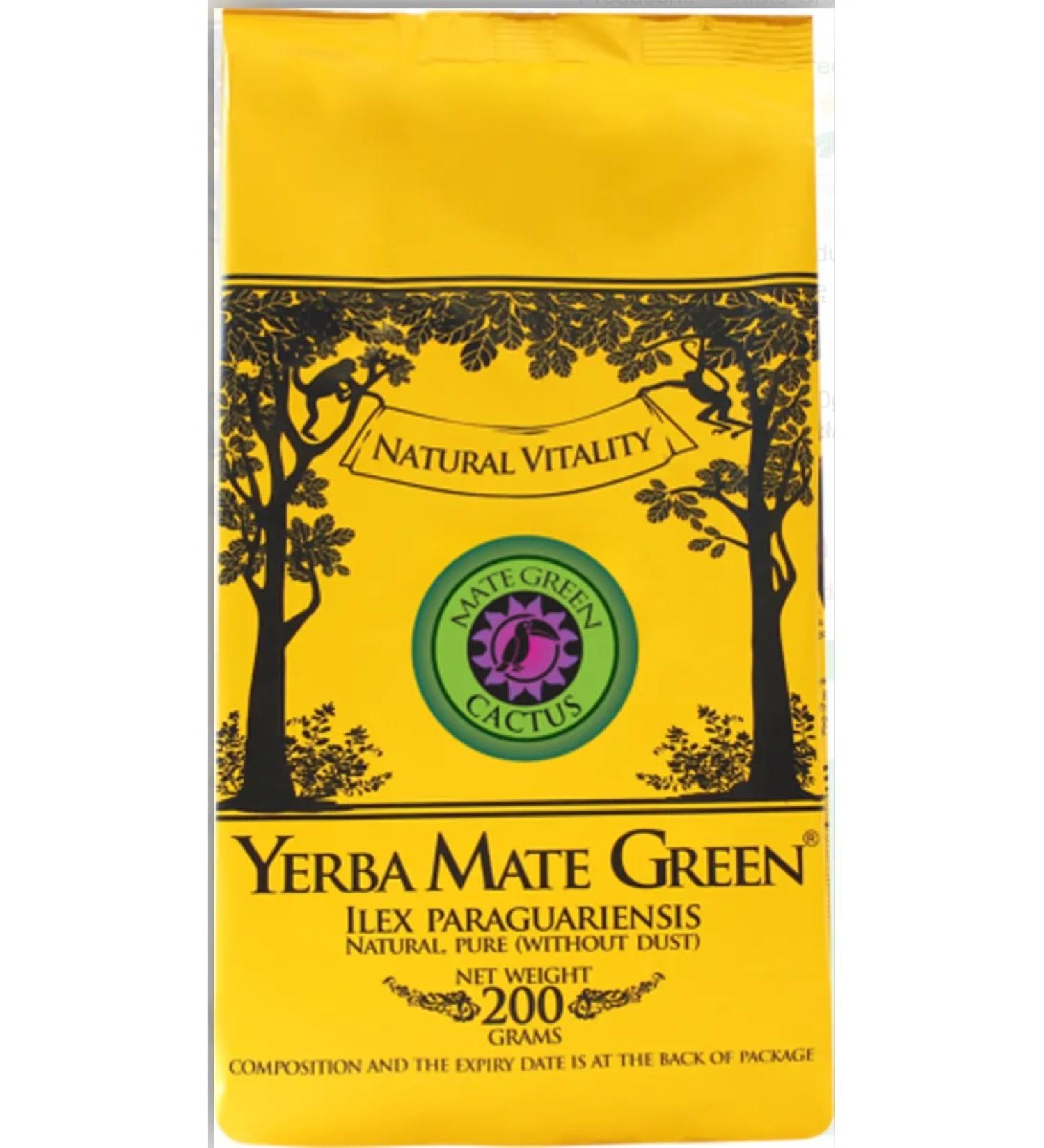 Mate Green Jerba Mate Cactus tea 200 g - Buy Online on GoSupps.com