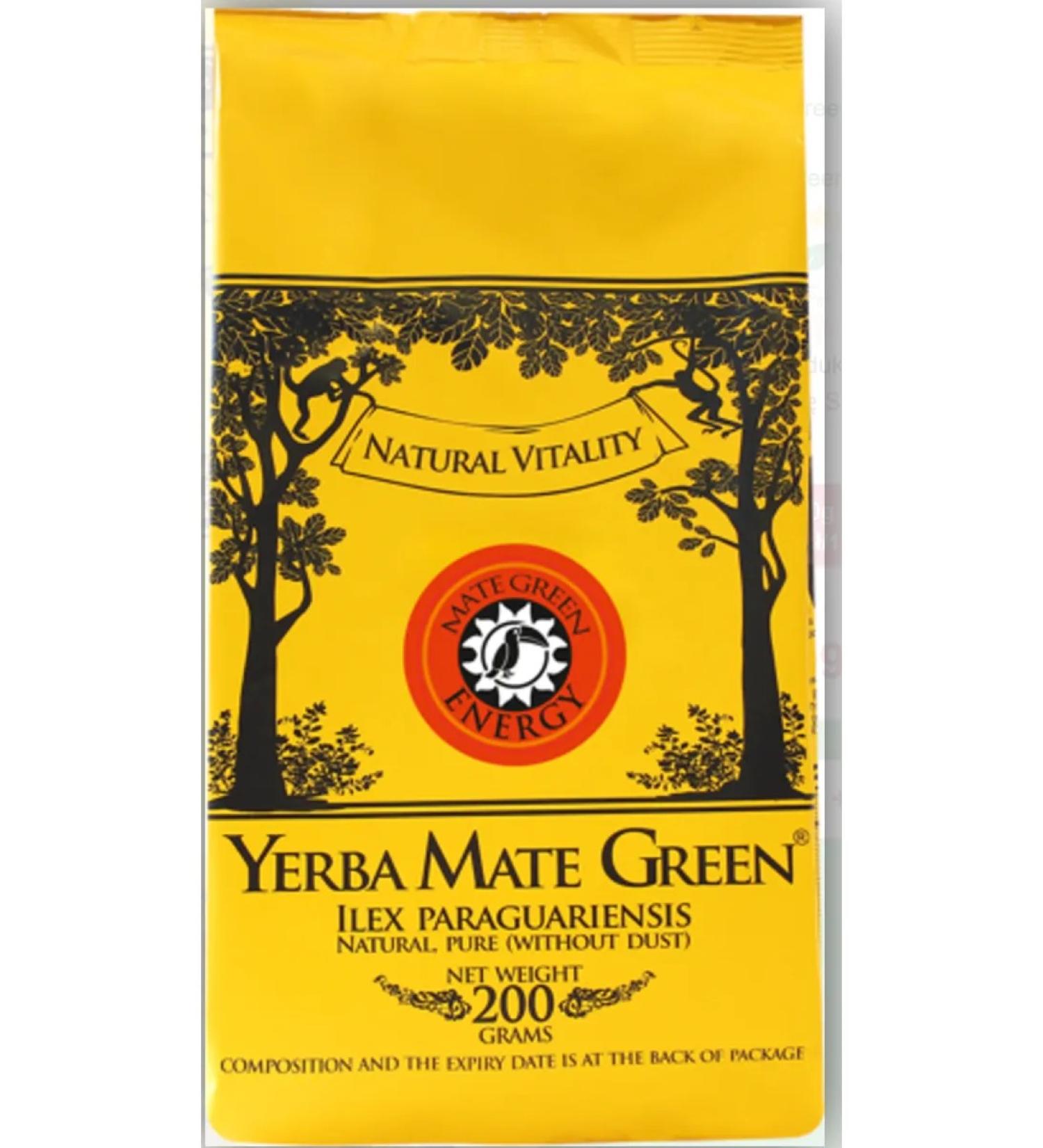 Mate Green Jerba Mate Energy tea 200 g - Buy Online on GoSupps.com