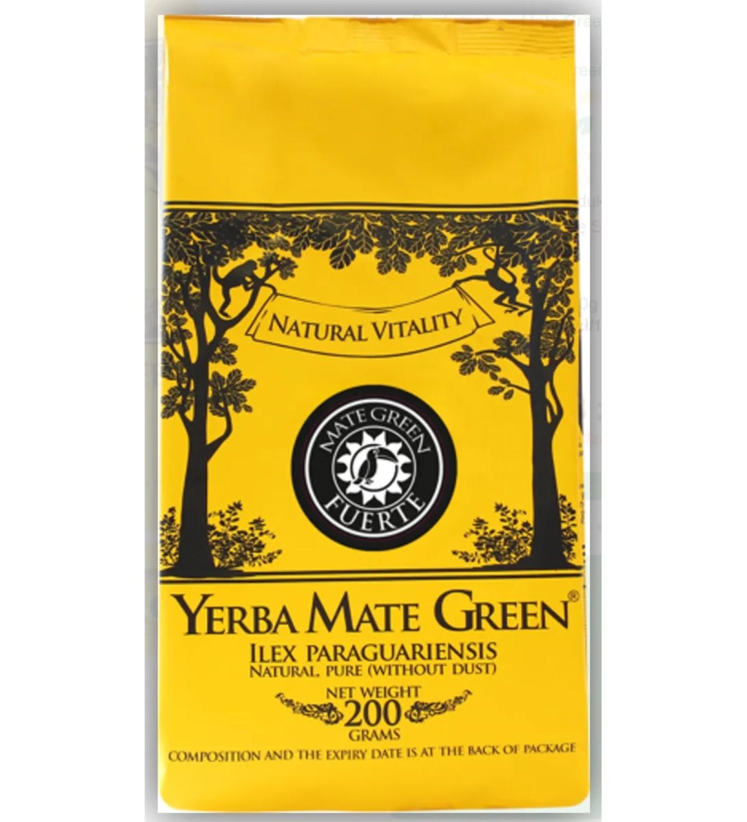 Mate Green Jerba Mate Fuerte 200g - Buy Online on GoSupps.com
