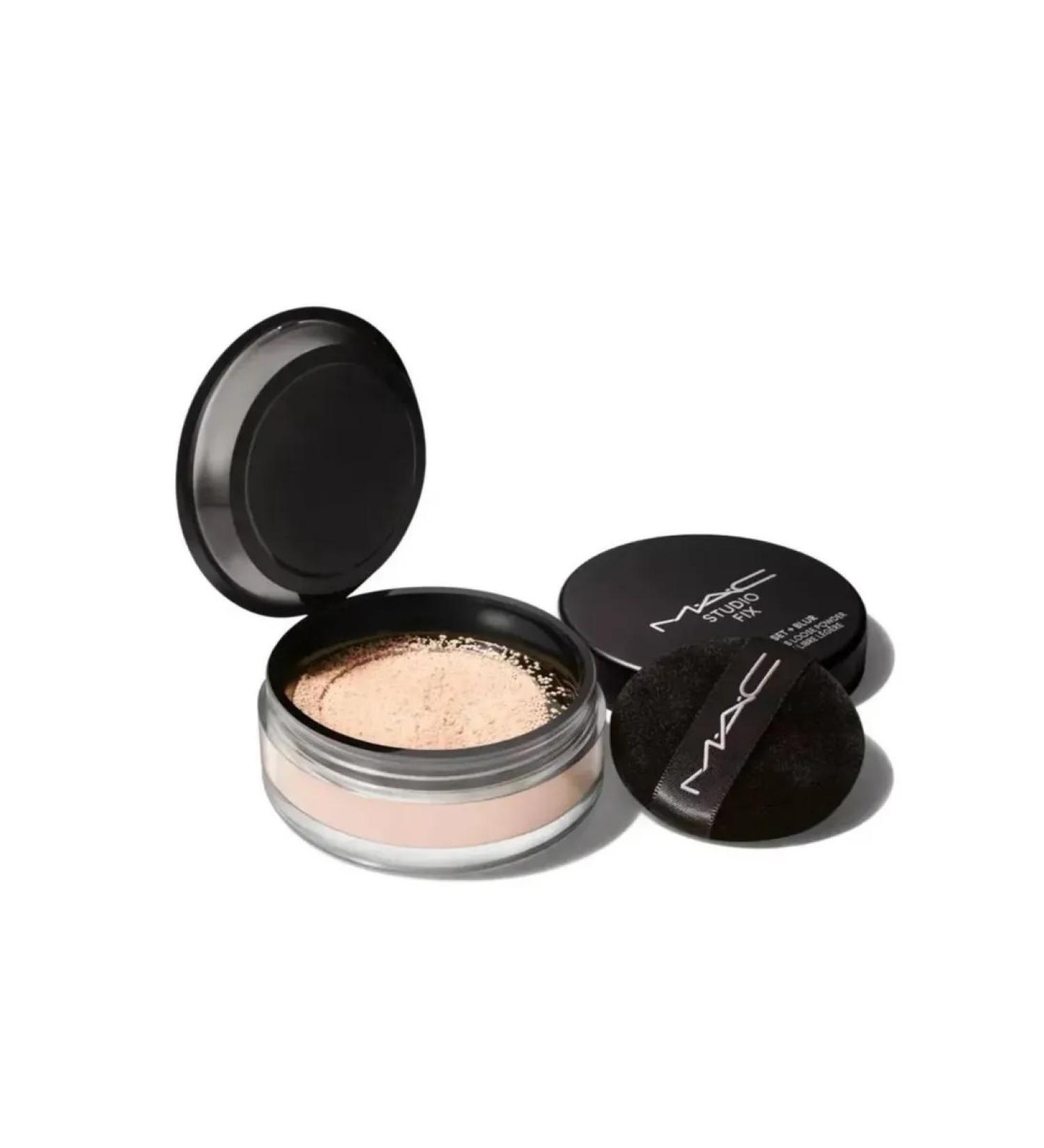 MAC Brutrained powder Studio Fix Pro Set + Blur Light