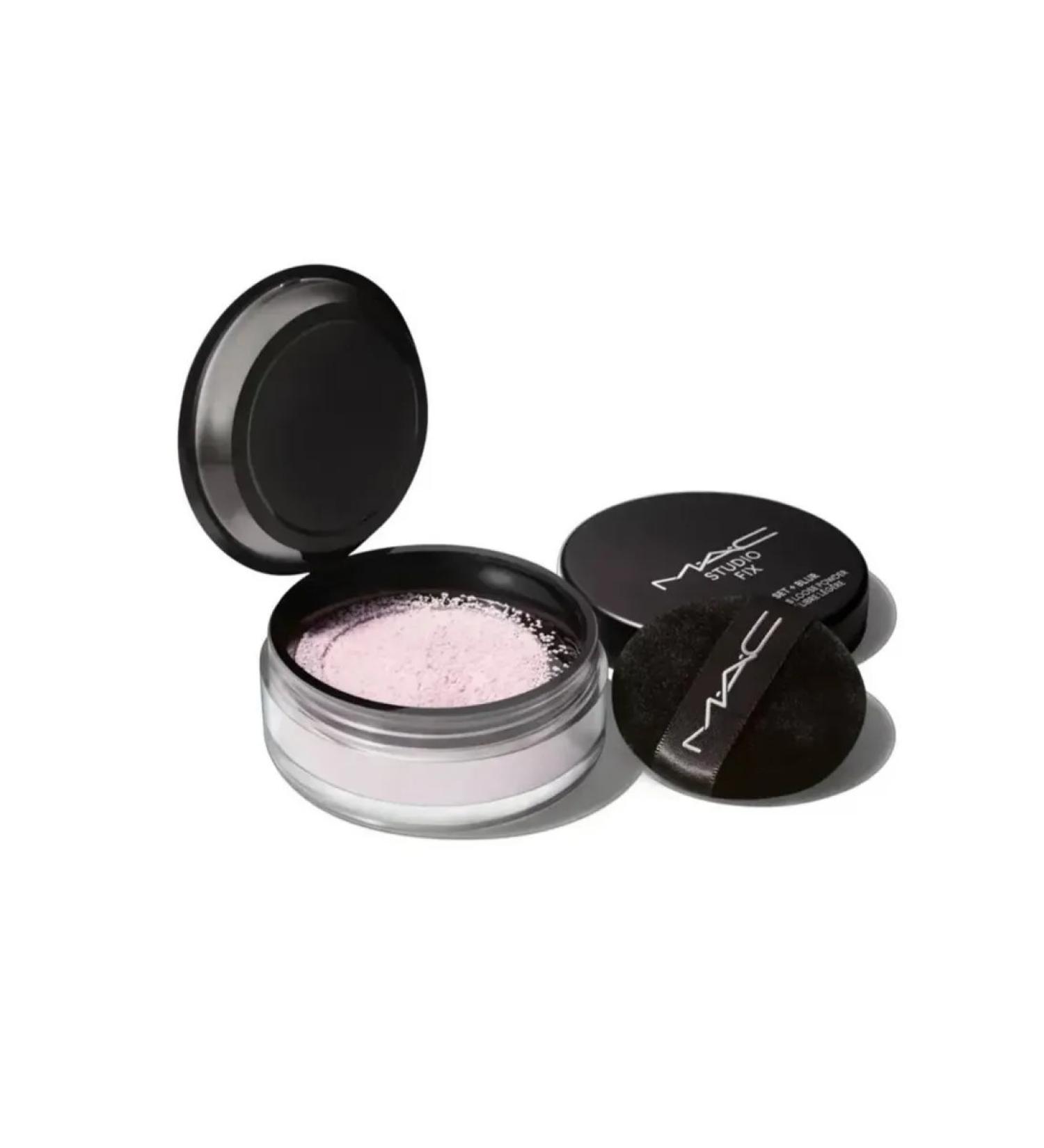 MAC Broke -shredded powder Studio Fix Pro Set + Blur Rosy Pink