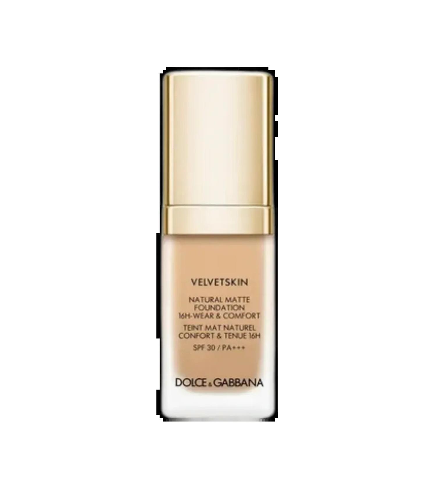 DOLCE & GABBANA Velvetskin Natural Matte Foundation 200 Cashmeere Tonal