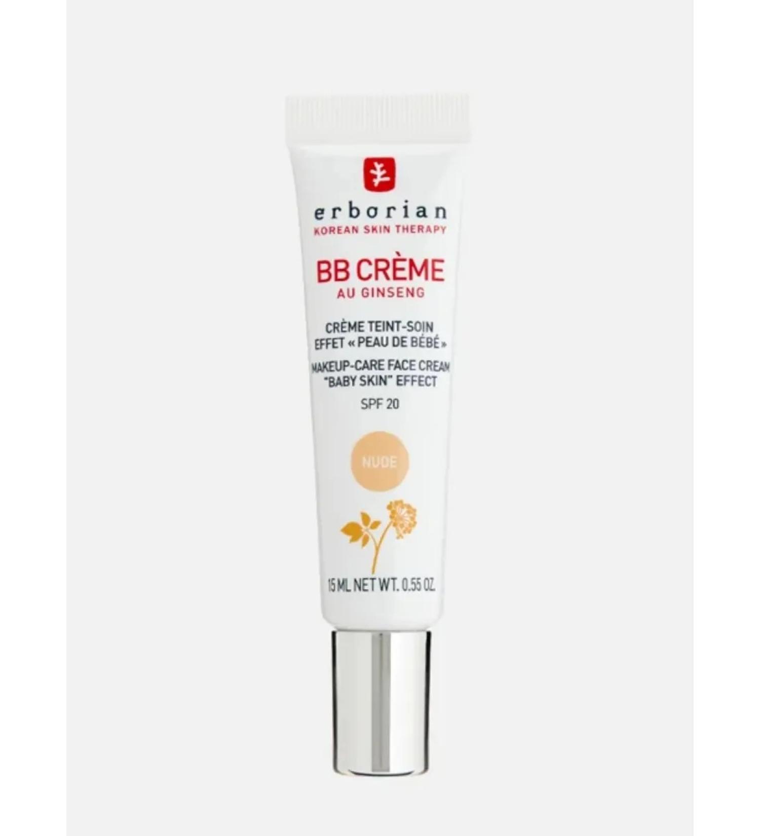 BB face cream SPF20 Erborian BB Creme Mini 02 Nude - Buy Online on GoSupps.com