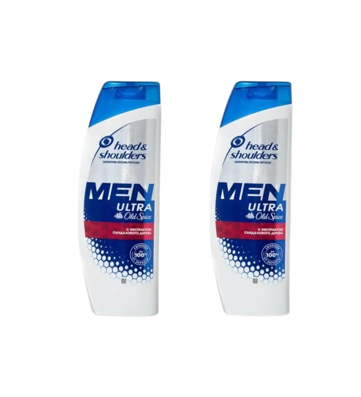 Head&Shoulders Shampoo for men Old Spice 400 ml 2 pcs - Buy Online on GoSupps.com