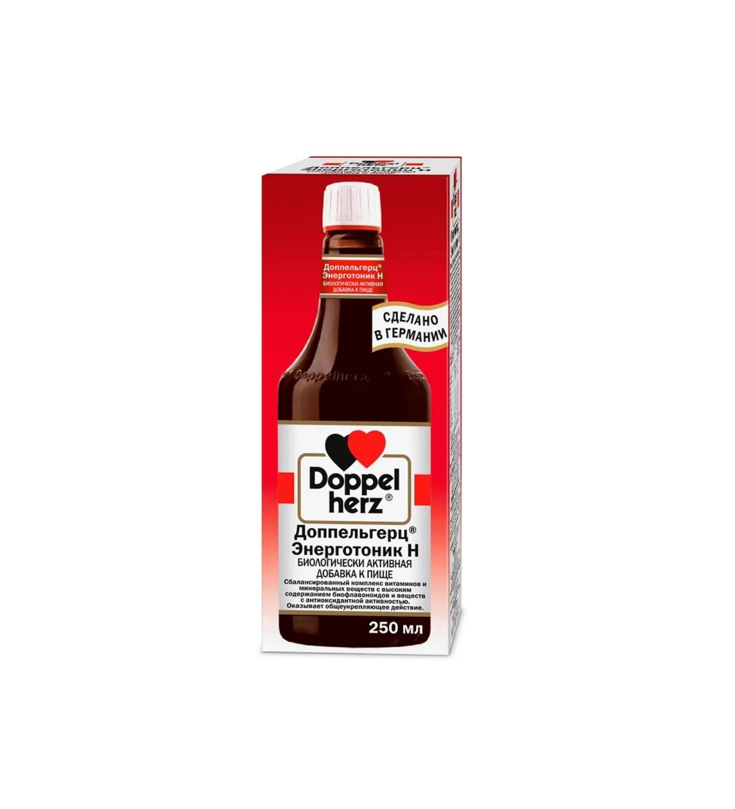 Doppelherz Energotonic H 250ml - Buy Online on GoSupps.com