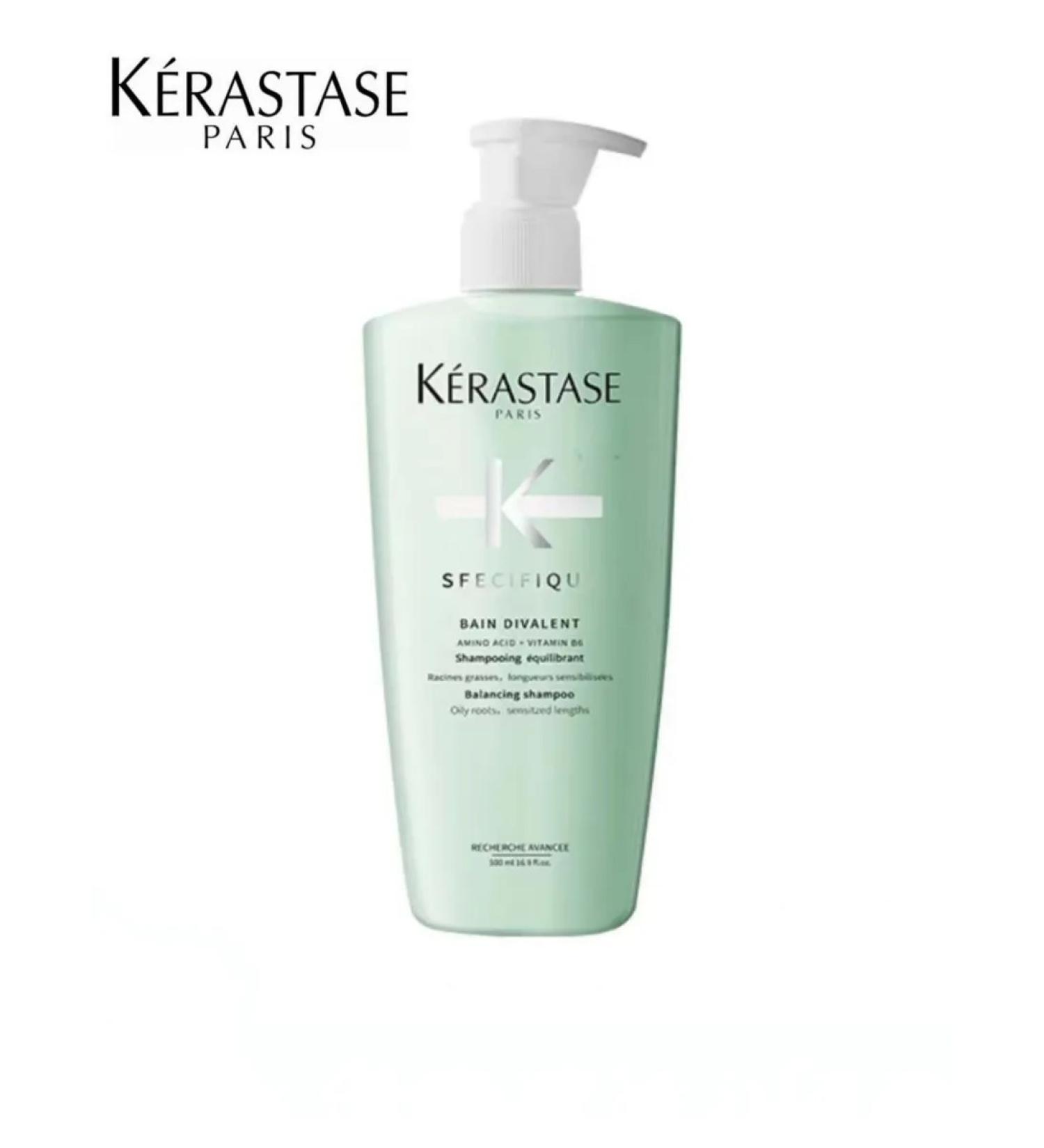 KERASTASE Specifique Divalent Shampoo-bath for oily hair at the roots and dry hair at the ends 500 ml - Buy Online on GoSupps.com