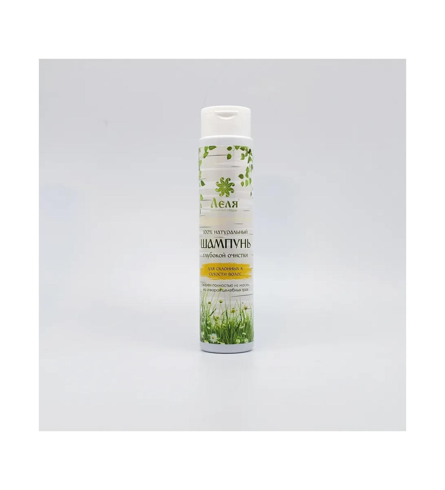 Lelya natural cosmetics Gluttered hair shampoo natural 350 ml - Buy Online on GoSupps.com