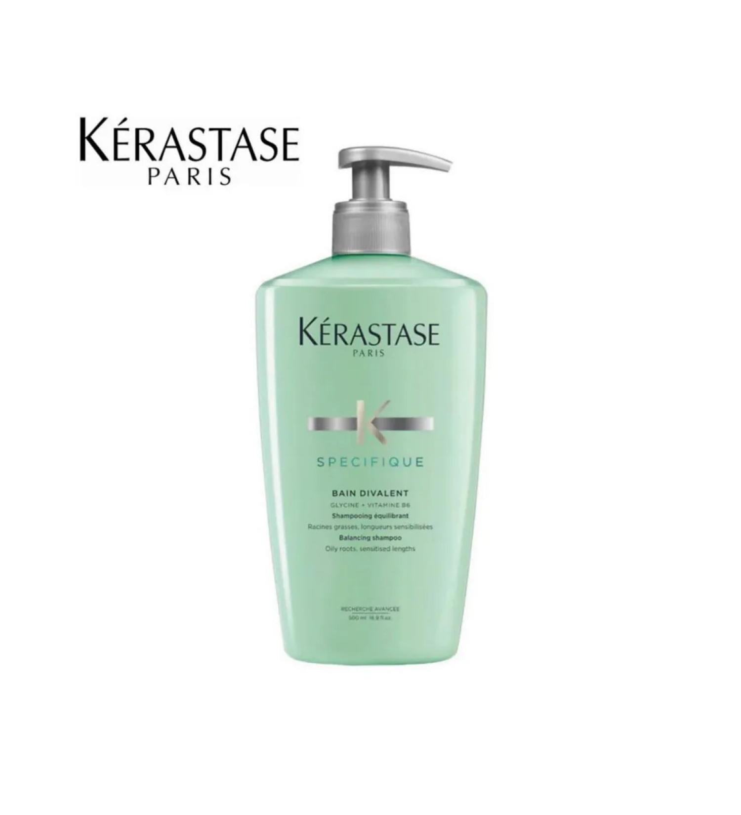 Kerastase Specifique Bain Divalent Shampoo for Combination Hair 500ml - Buy Online on GoSupps.com