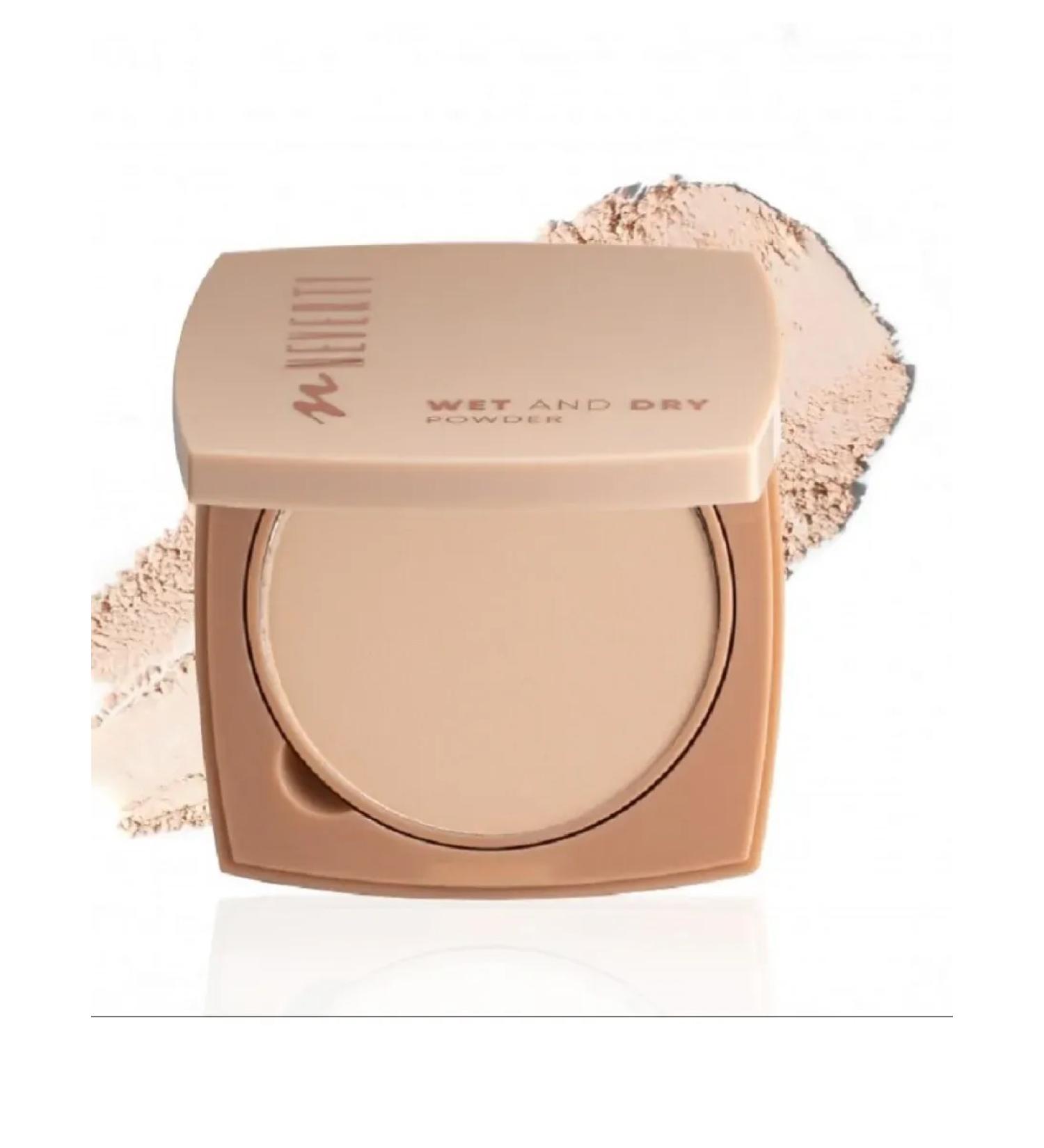NEVERTI Facial powder matting compact