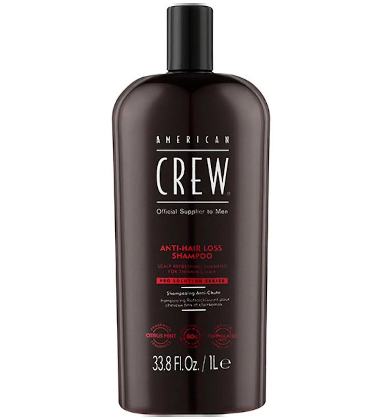 American Crew Anti-hair loss shampoo against hair loss 1000 ml - Buy Online on GoSupps.com