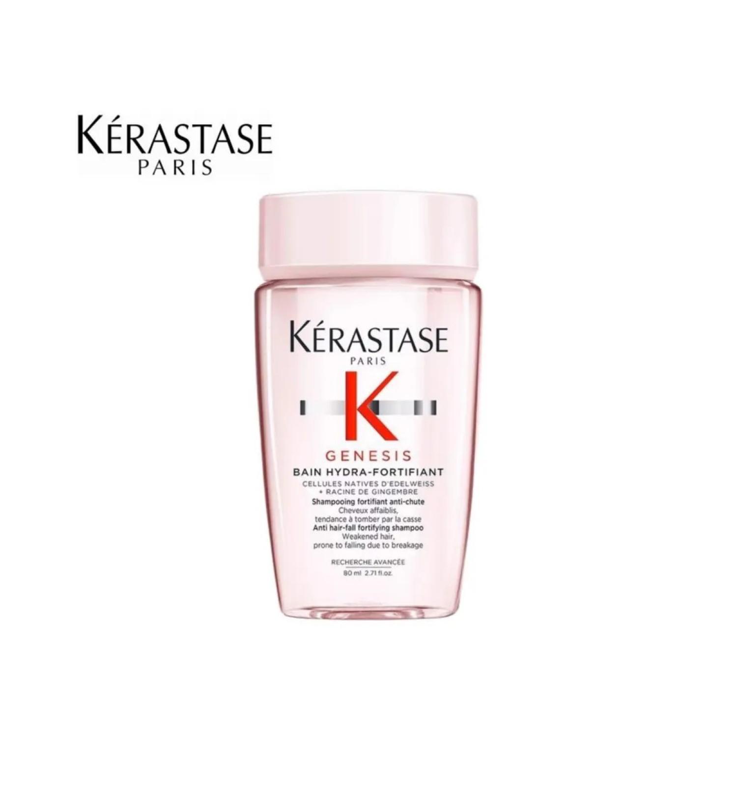 KERASTASE Hair shampoo Genesis Hydra-Fortifiant Bain 80ml - Buy Online on GoSupps.com