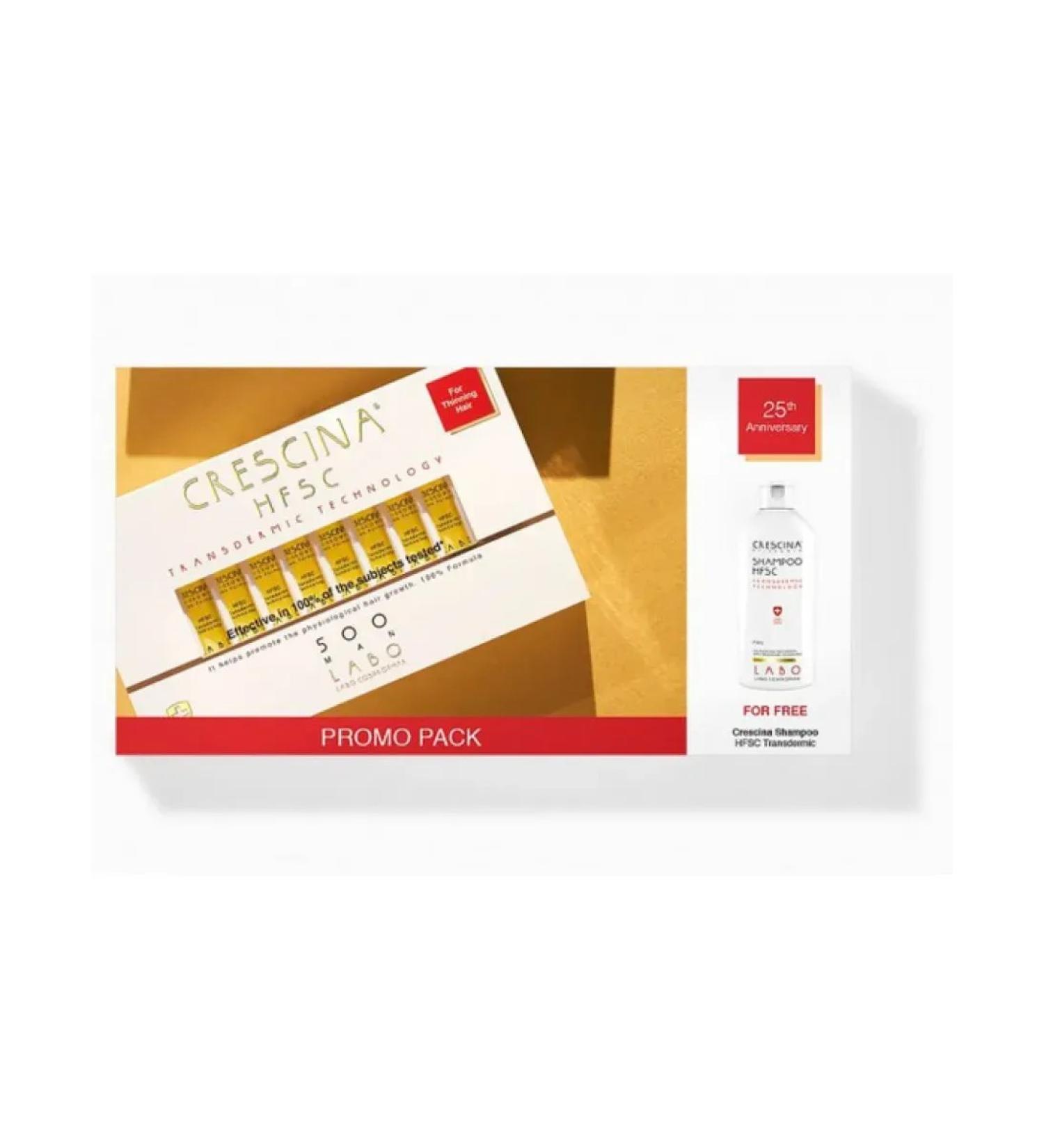 Mivis Cresscina Transdermic 500 Set for Man TRANSDERMIC 1 pcs